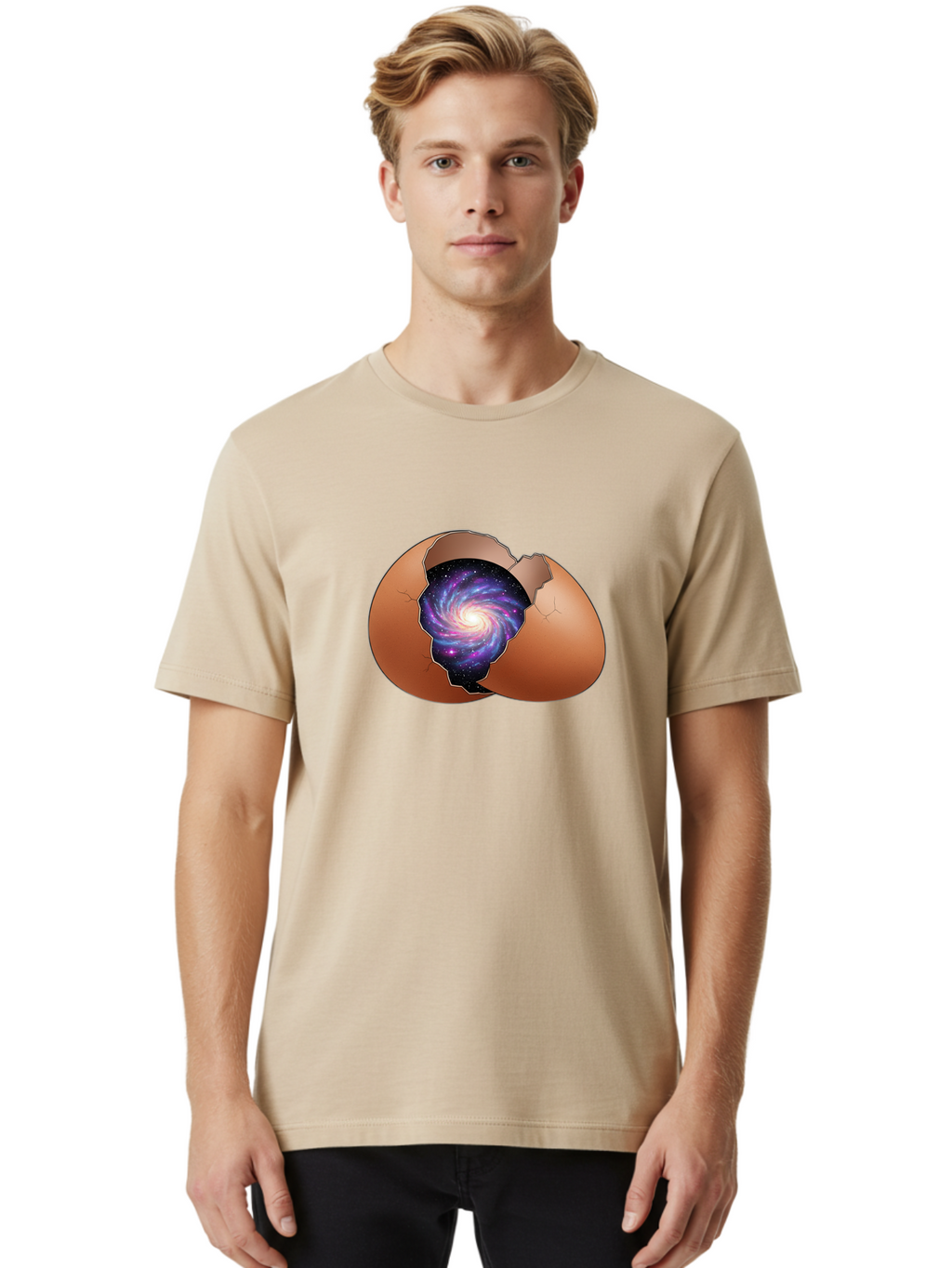 Galaxy-Hatching Men'S Graphic Tee, 100% Cotton, Comfortable Casual Summer Wear, Machine Washable, Vintage Camera, Old Camera, Antique Camera, Black Camera, Classic Photography, Photography Equipment, Nostalgic Device, Film Camera, Camera Art Bak652