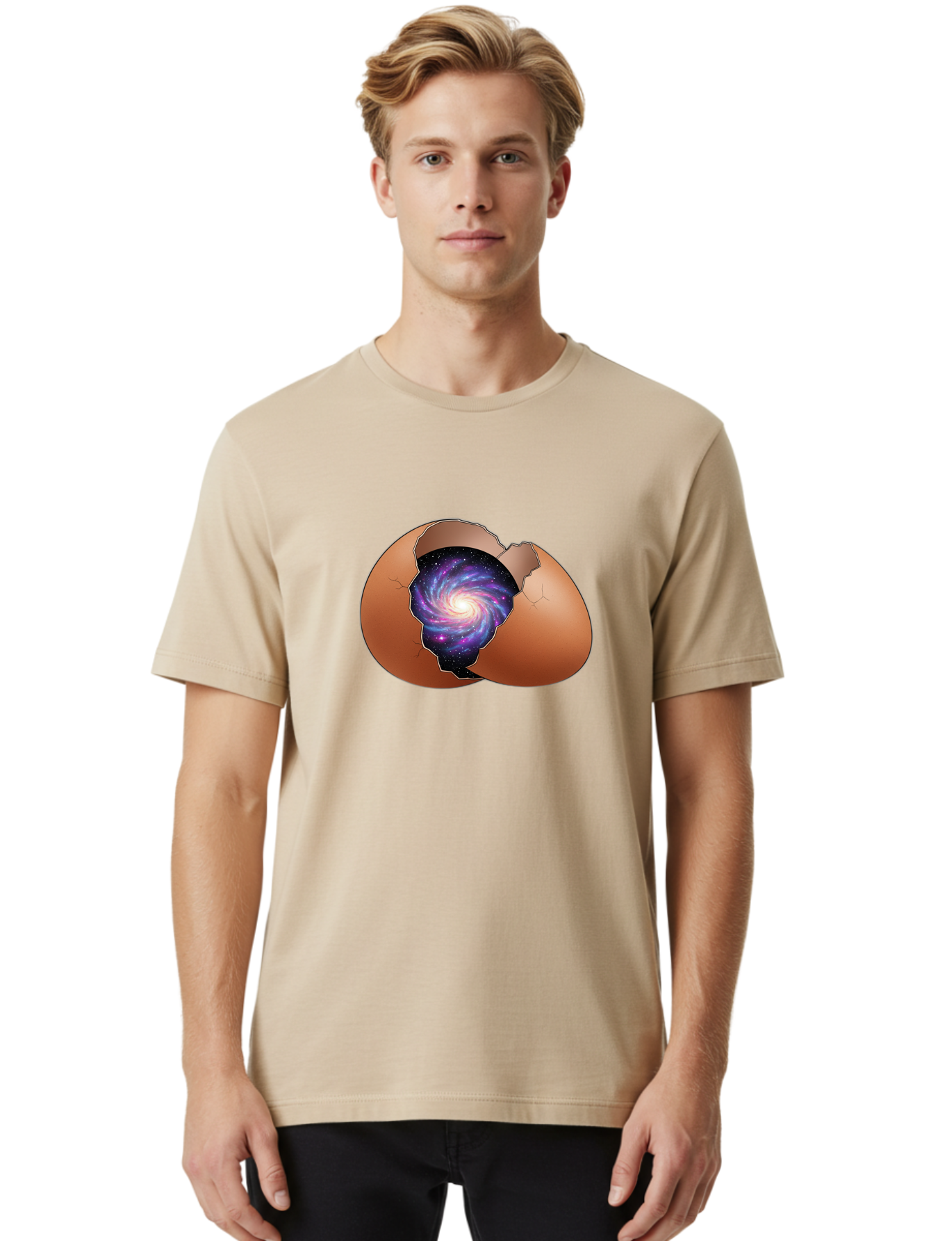 Galaxy-Hatching Men'S Graphic Tee, 100% Cotton, Comfortable Casual Summer Wear, Machine Washable, Vintage Camera, Old Camera, Antique Camera, Black Camera, Classic Photography, Photography Equipment, Nostalgic Device, Film Camera, Camera Art Bak652