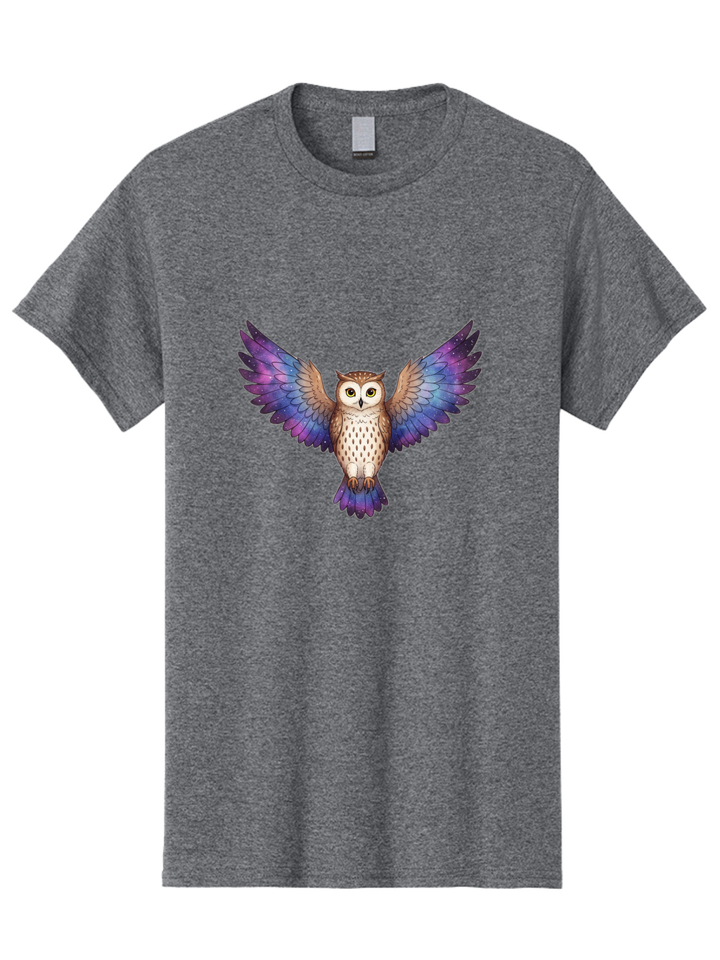 Galaxy-Owl-1 Men'S Graphic Tee, 100% Cotton, Comfortable Casual Summer Wear, Machine Washable, Vintage Camera, Old Camera, Antique Camera, Black Camera, Classic Photography, Photography Equipment, Nostalgic Device, Film Camera, Camera Art Bak653