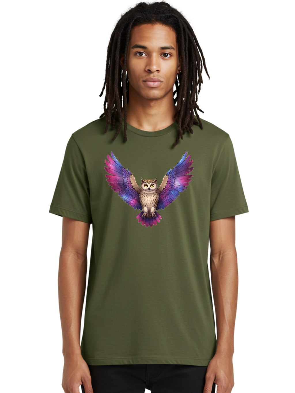 Galaxy-Owl Men'S Graphic Tee, 100% Cotton, Comfortable Casual Summer Wear, Machine Washable, Vintage Camera, Old Camera, Antique Camera, Black Camera, Classic Photography, Photography Equipment, Nostalgic Device, Film Camera, Camera Art Bak654