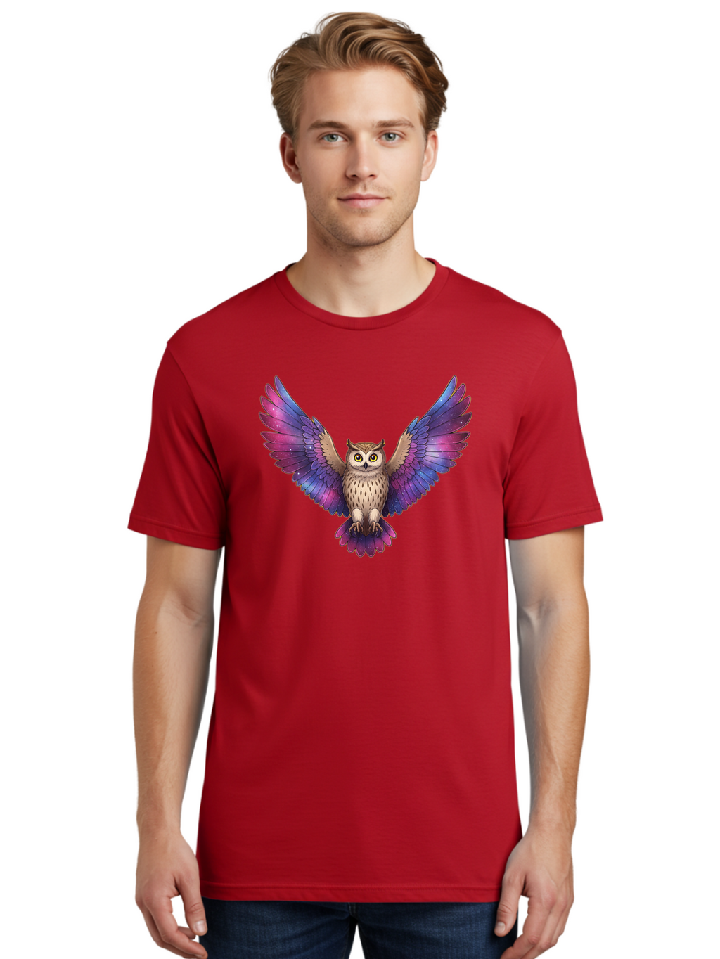 Galaxy-Owl Men'S Graphic Tee, 100% Cotton, Comfortable Casual Summer Wear, Machine Washable, Vintage Camera, Old Camera, Antique Camera, Black Camera, Classic Photography, Photography Equipment, Nostalgic Device, Film Camera, Camera Art Bak654