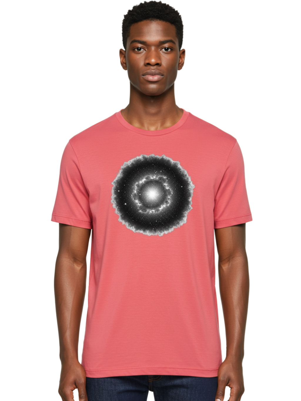 Galaxy Men'S Graphic Tee, 100% Cotton, Comfortable Casual Summer Wear, Machine Washable, Vintage Camera, Old Camera, Antique Camera, Black Camera, Classic Photography, Photography Equipment, Nostalgic Device, Film Camera, Camera Art Bak656