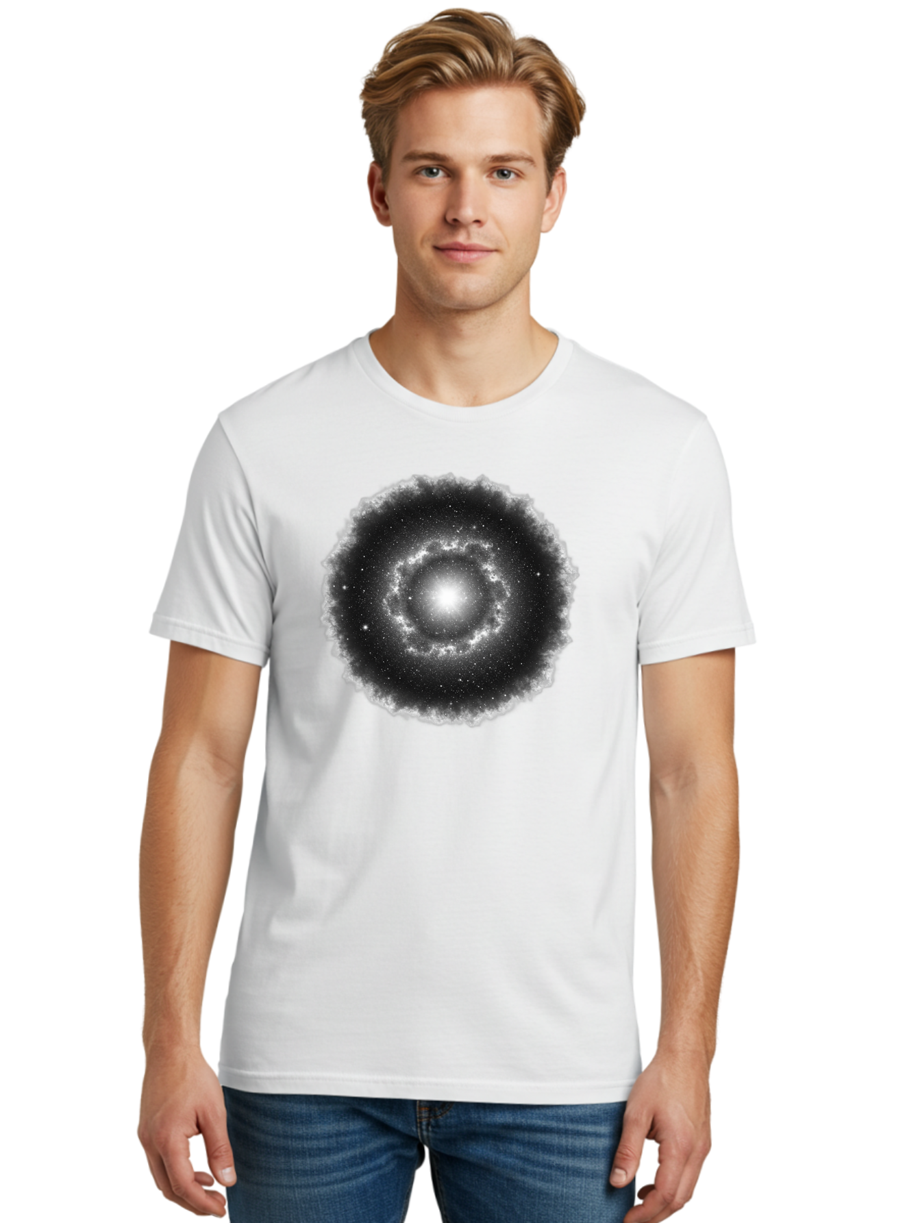 Galaxy Men'S Graphic Tee, 100% Cotton, Comfortable Casual Summer Wear, Machine Washable, Vintage Camera, Old Camera, Antique Camera, Black Camera, Classic Photography, Photography Equipment, Nostalgic Device, Film Camera, Camera Art Bak656