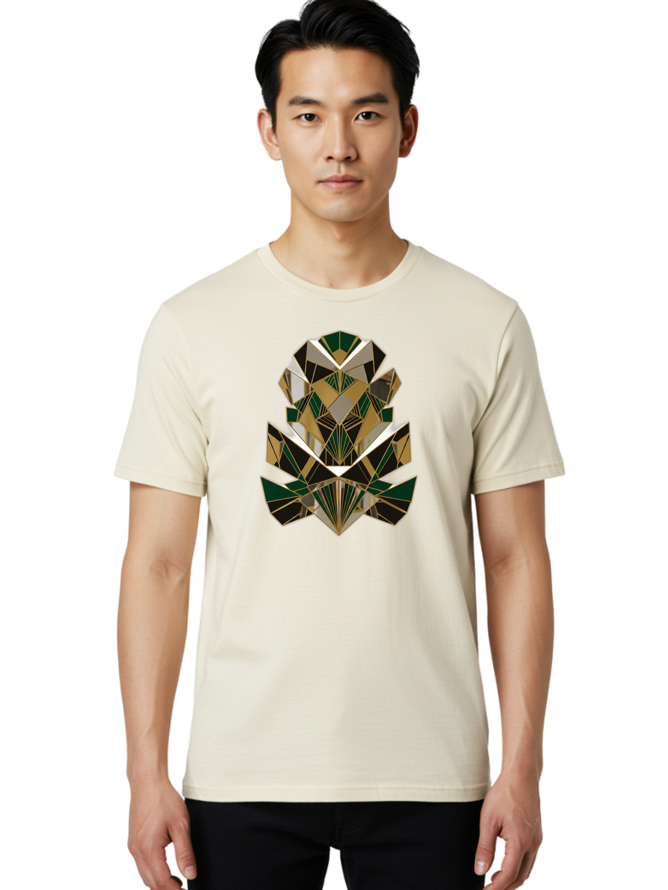 Geometric-Pinecone Men'S Graphic Tee, 100% Cotton, Comfortable Casual Summer Wear, Machine Washable, Vintage Camera, Old Camera, Antique Camera, Black Camera, Classic Photography, Photography Equipment, Nostalgic Device, Film Camera, Bak659