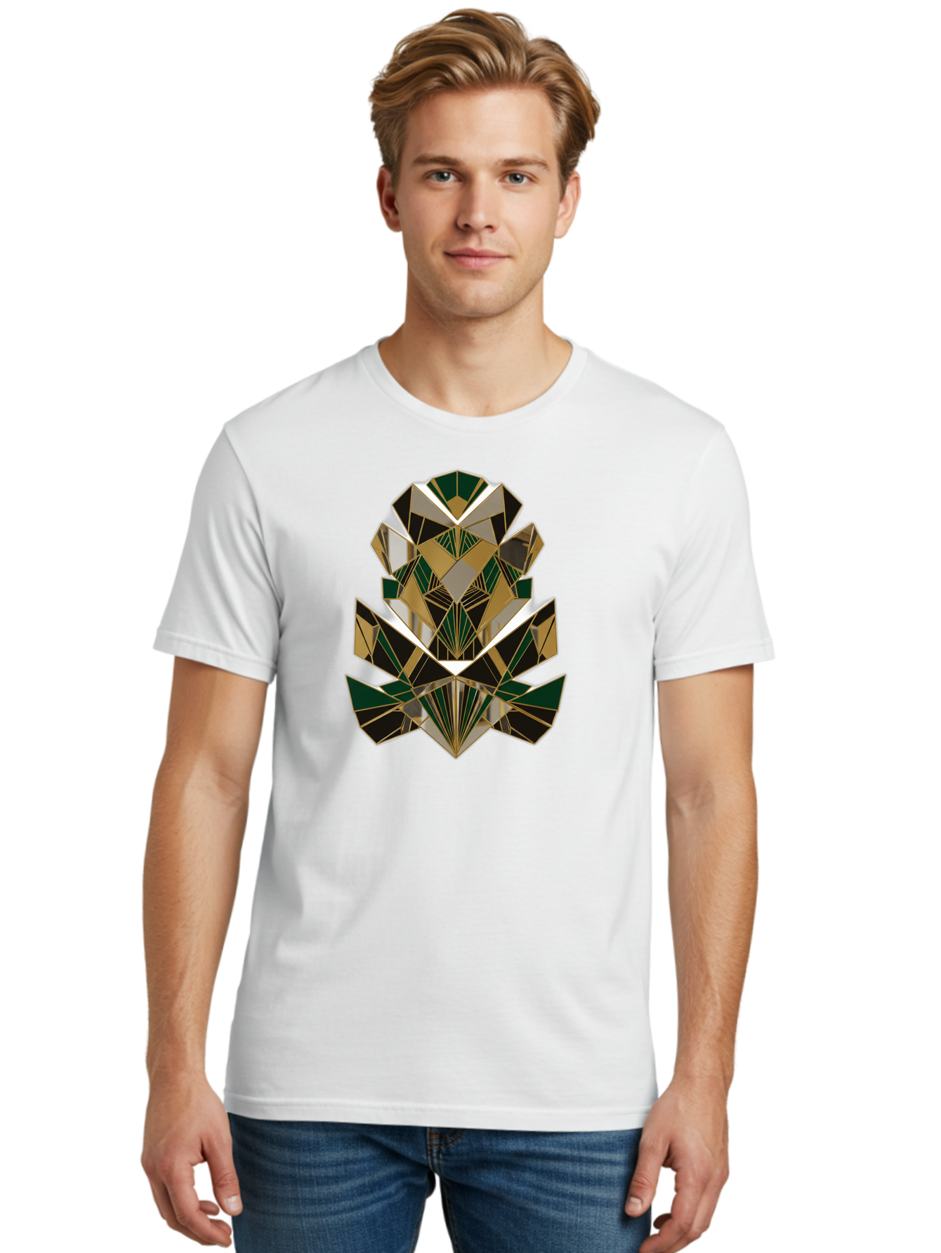 Geometric-Pinecone Men'S Graphic Tee, 100% Cotton, Comfortable Casual Summer Wear, Machine Washable, Vintage Camera, Old Camera, Antique Camera, Black Camera, Classic Photography, Photography Equipment, Nostalgic Device, Film Camera, Bak659