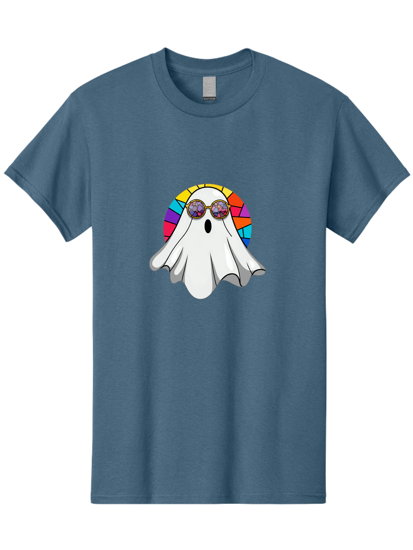 Ghost-In-Shades Men'S Graphic Tee, 100% Cotton, Comfortable Casual Summer Wear, Machine Washable, Vintage Camera, Old Camera, Antique Camera, Black Camera, Classic Photography, Photography Equipment, Nostalgic Device, Film Camera, Camera Art Bak666