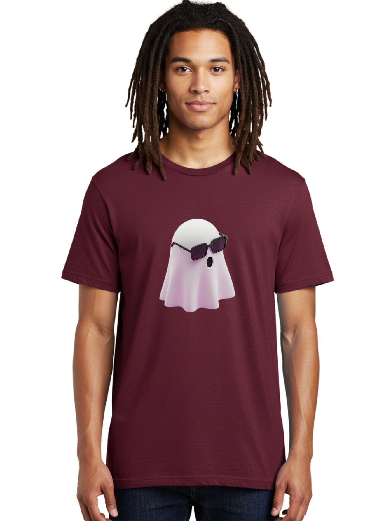 Ghost-Sunglasses-3 Men'S Graphic Tee, 100% Cotton, Comfortable Casual Summer Wear, Machine Washable, Vintage Camera, Old Camera, Antique Camera, Black Camera, Classic Photography, Photography Equipment, Nostalgic Device, Film Camera, Bak670
