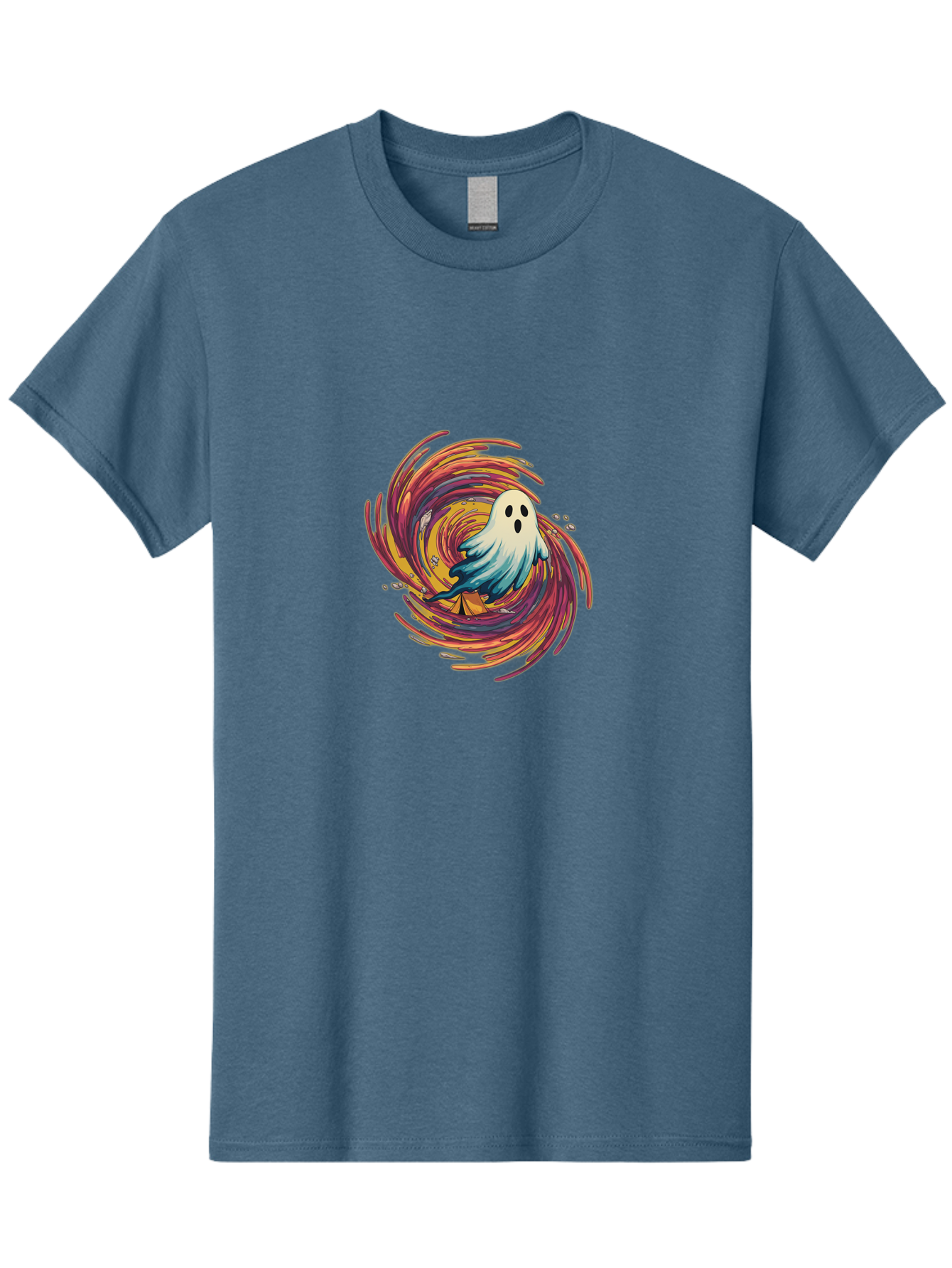 Ghost-Surfer Men'S Graphic Tee, 100% Cotton, Comfortable Casual Summer Wear, Machine Washable, Vintage Camera, Old Camera, Antique Camera, Black Camera, Classic Photography, Photography Equipment, Nostalgic Device, Film Camera, Camera Art Bak672