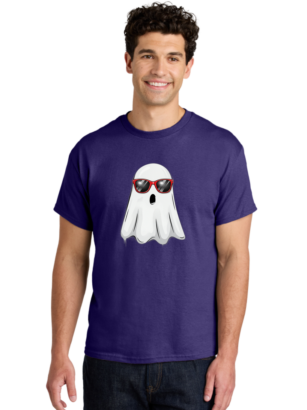 Ghost Men'S Graphic Tee, 100% Cotton, Comfortable Casual Summer Wear, Machine Washable, Vintage Camera, Old Camera, Antique Camera, Black Camera, Classic Photography, Photography Equipment, Nostalgic Device, Film Camera, Camera Art Bak683
