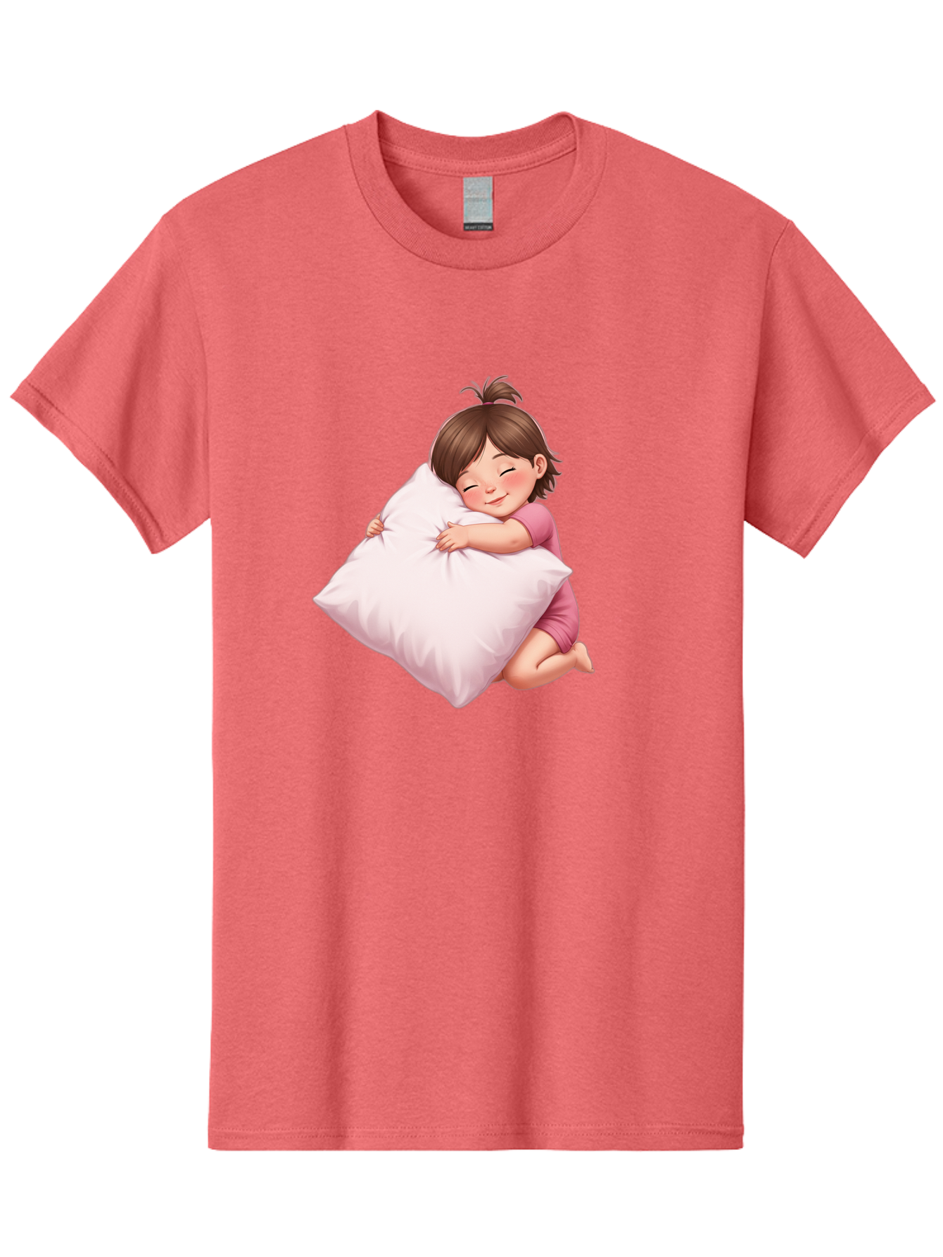 Girl-Hugging-Pillow-1 Men'S Graphic Tee, 100% Cotton, Comfortable Casual Summer Wear, Machine Washable, Vintage Camera, Old Camera, Antique Camera, Black Camera, Classic Photography, Photography Equipment, Nostalgic Device, Film Camera, Bak686