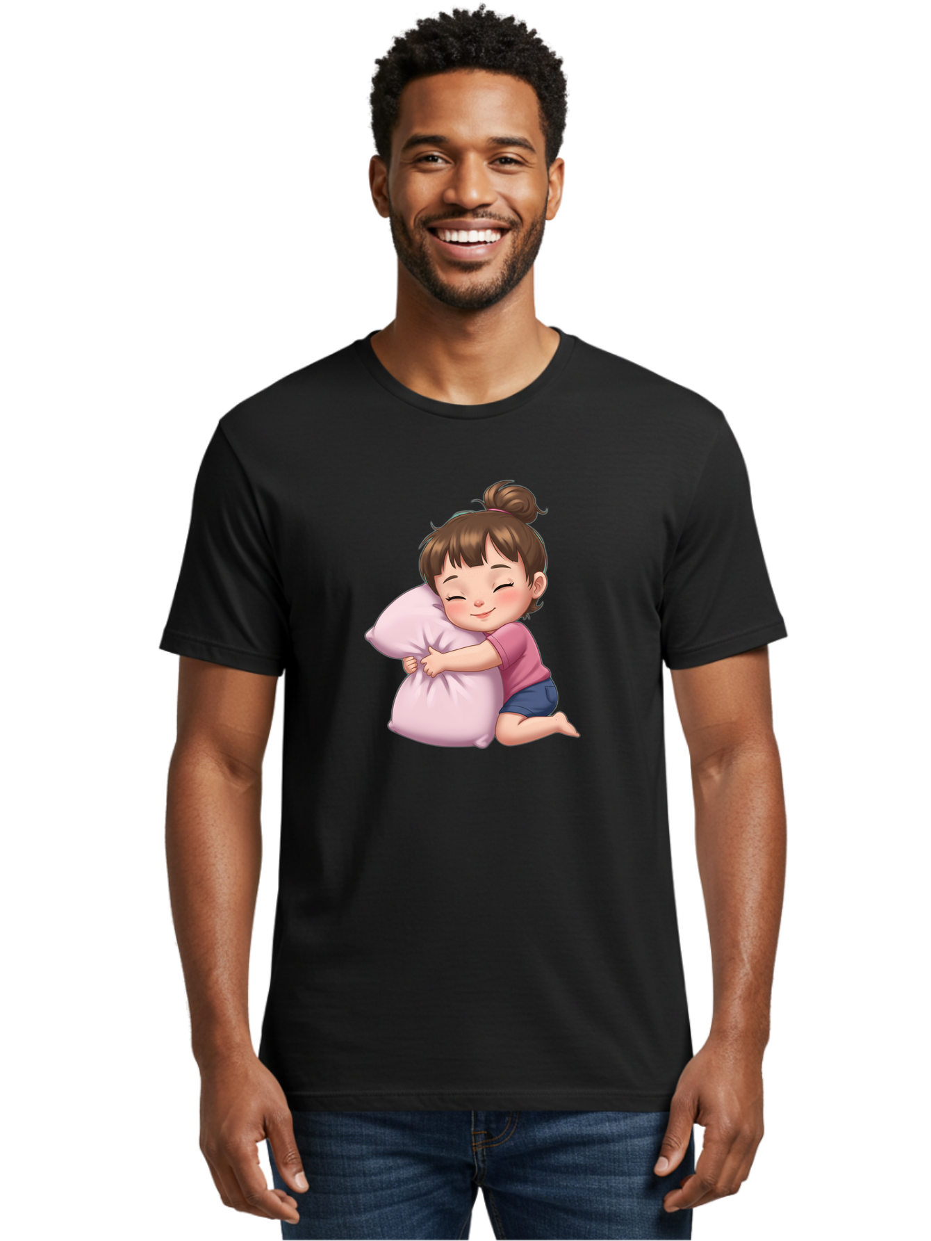 Girl-Hugging-Pillow Men'S Graphic Tee, 100% Cotton, Comfortable Casual Summer Wear, Machine Washable, Vintage Camera, Old Camera, Antique Camera, Black Camera, Classic Photography, Photography Equipment, Nostalgic Device, Film Camera, Bak687