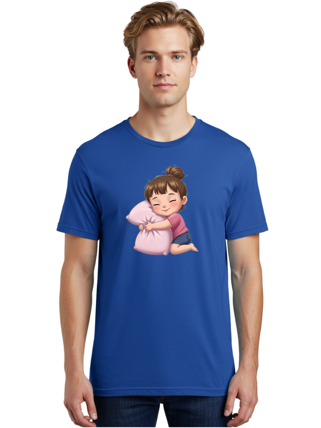 Girl-Hugging-Pillow Men'S Graphic Tee, 100% Cotton, Comfortable Casual Summer Wear, Machine Washable, Vintage Camera, Old Camera, Antique Camera, Black Camera, Classic Photography, Photography Equipment, Nostalgic Device, Film Camera, Bak687