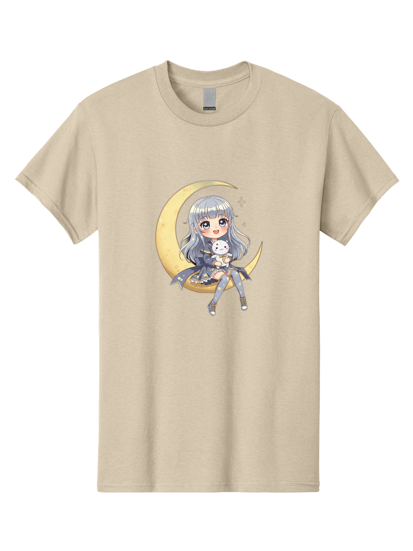 Girl-On-Crescent-Moon Men'S Graphic Tee, 100% Cotton, Comfortable Casual Summer Wear, Machine Washable, Vintage Camera, Old Camera, Antique Camera, Black Camera, Classic Photography, Photography Equipment, Nostalgic Device, Film Camera, Bak689