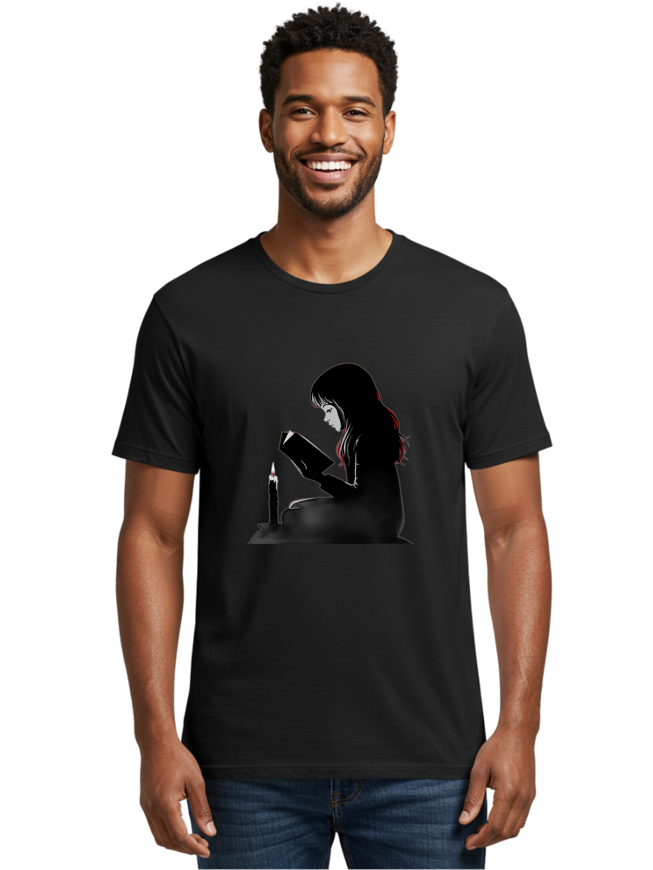 Girl-Reading Men'S Graphic Tee, 100% Cotton, Comfortable Casual Summer Wear, Machine Washable, Vintage Camera, Old Camera, Antique Camera, Black Camera, Classic Photography, Photography Equipment, Nostalgic Device, Film Camera, Camera Art Bak690