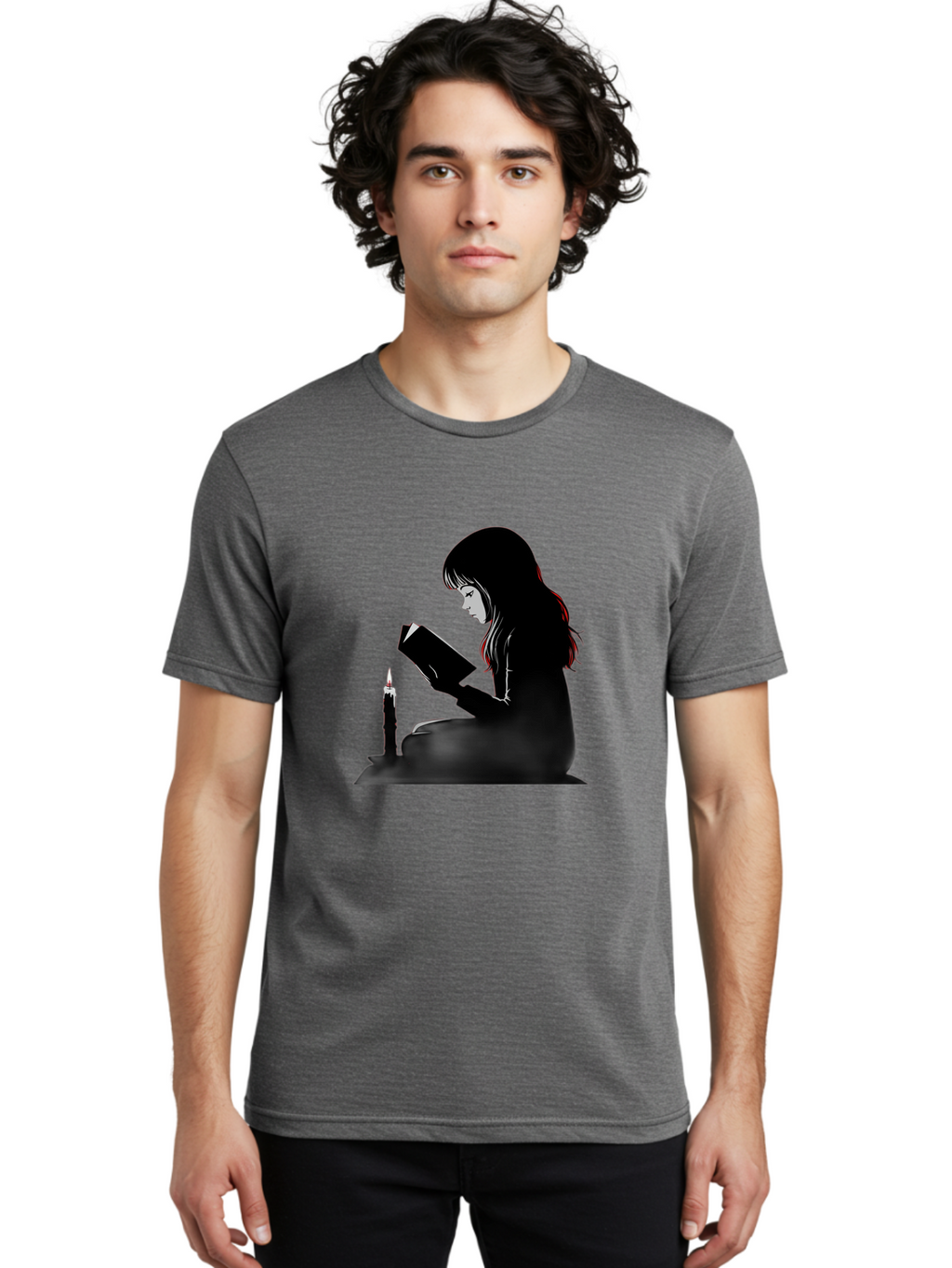 Girl-Reading Men'S Graphic Tee, 100% Cotton, Comfortable Casual Summer Wear, Machine Washable, Vintage Camera, Old Camera, Antique Camera, Black Camera, Classic Photography, Photography Equipment, Nostalgic Device, Film Camera, Camera Art Bak690