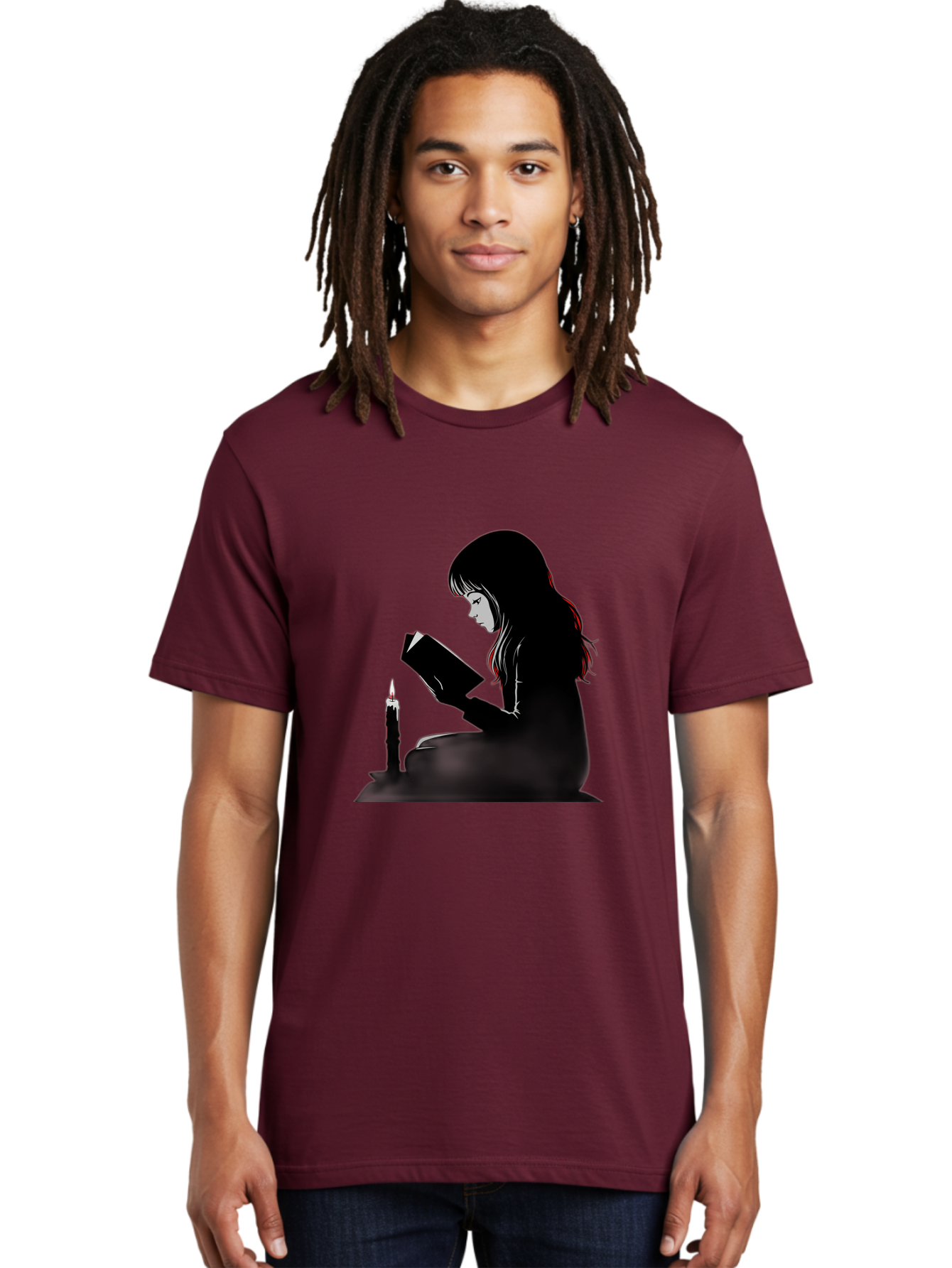 Girl-Reading Men'S Graphic Tee, 100% Cotton, Comfortable Casual Summer Wear, Machine Washable, Vintage Camera, Old Camera, Antique Camera, Black Camera, Classic Photography, Photography Equipment, Nostalgic Device, Film Camera, Camera Art Bak690