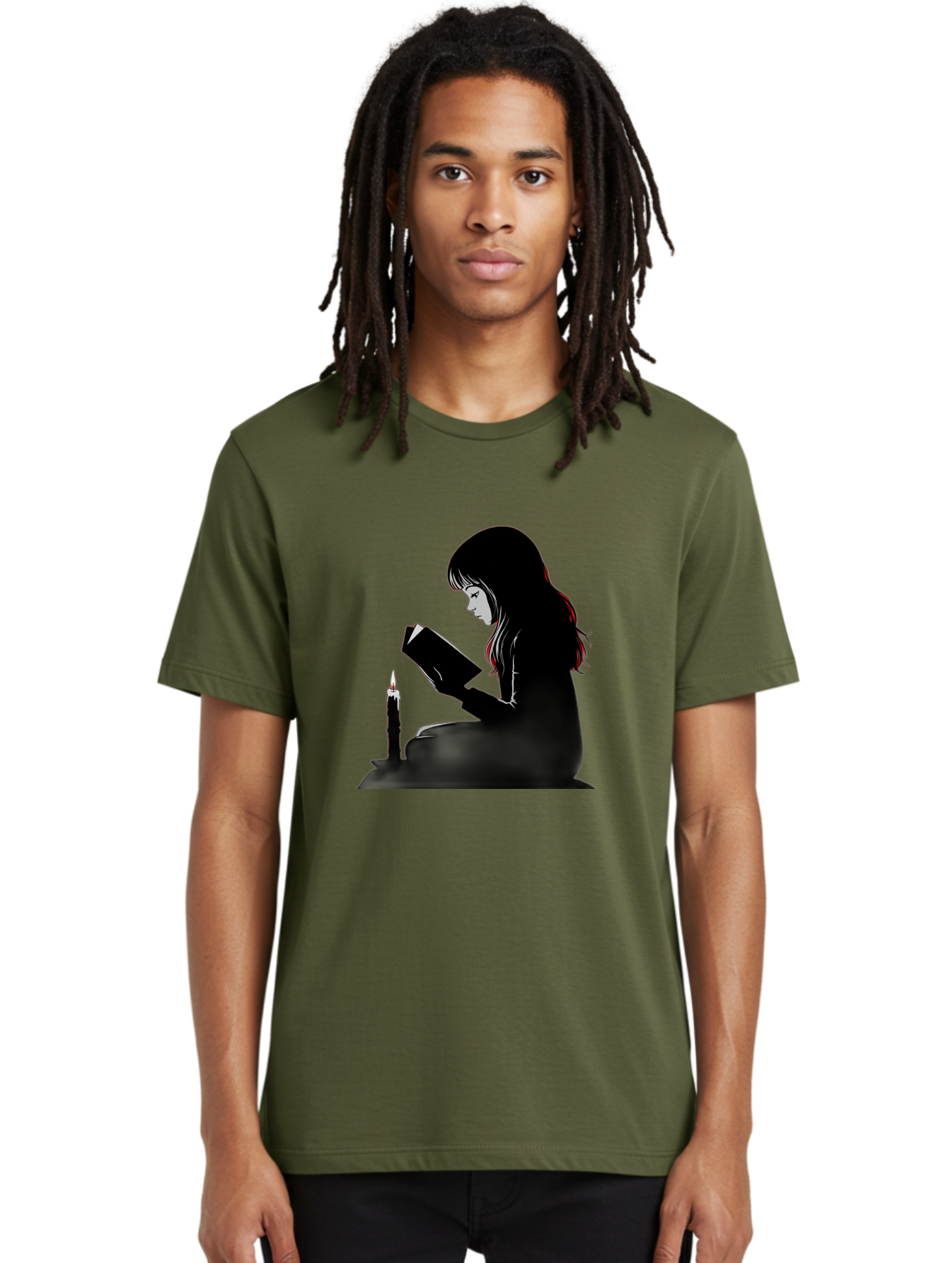 Girl-Reading Men'S Graphic Tee, 100% Cotton, Comfortable Casual Summer Wear, Machine Washable, Vintage Camera, Old Camera, Antique Camera, Black Camera, Classic Photography, Photography Equipment, Nostalgic Device, Film Camera, Camera Art Bak690
