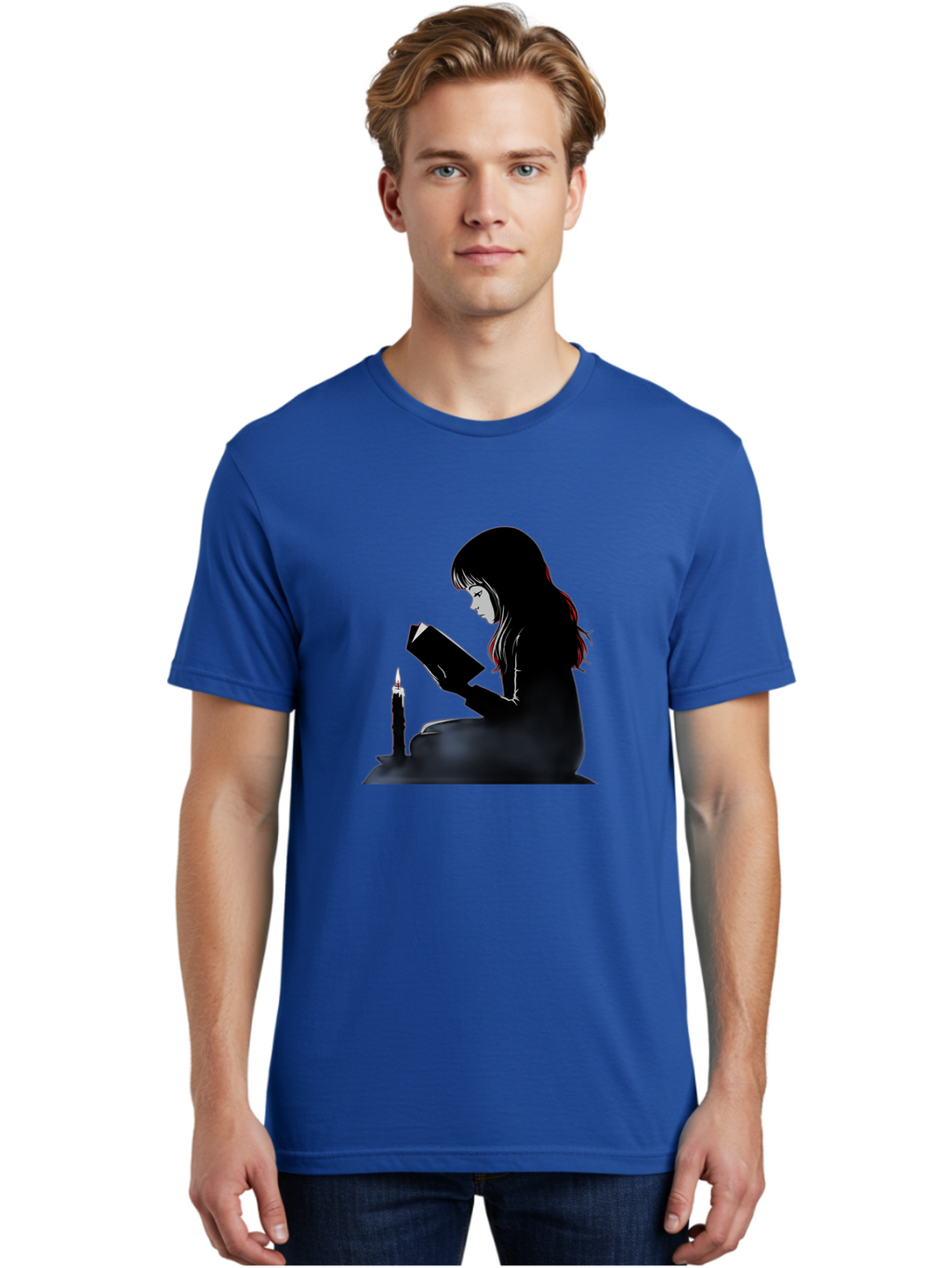 Girl-Reading Men'S Graphic Tee, 100% Cotton, Comfortable Casual Summer Wear, Machine Washable, Vintage Camera, Old Camera, Antique Camera, Black Camera, Classic Photography, Photography Equipment, Nostalgic Device, Film Camera, Camera Art Bak690