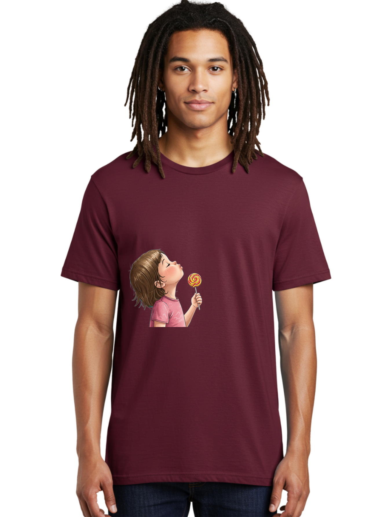 Girl-With-Lollipop Men'S Graphic Tee, 100% Cotton, Comfortable Casual Summer Wear, Machine Washable, Vintage Camera, Old Camera, Antique Camera, Black Camera, Classic Photography, Photography Equipment, Nostalgic Device, Film Camera, Bak691