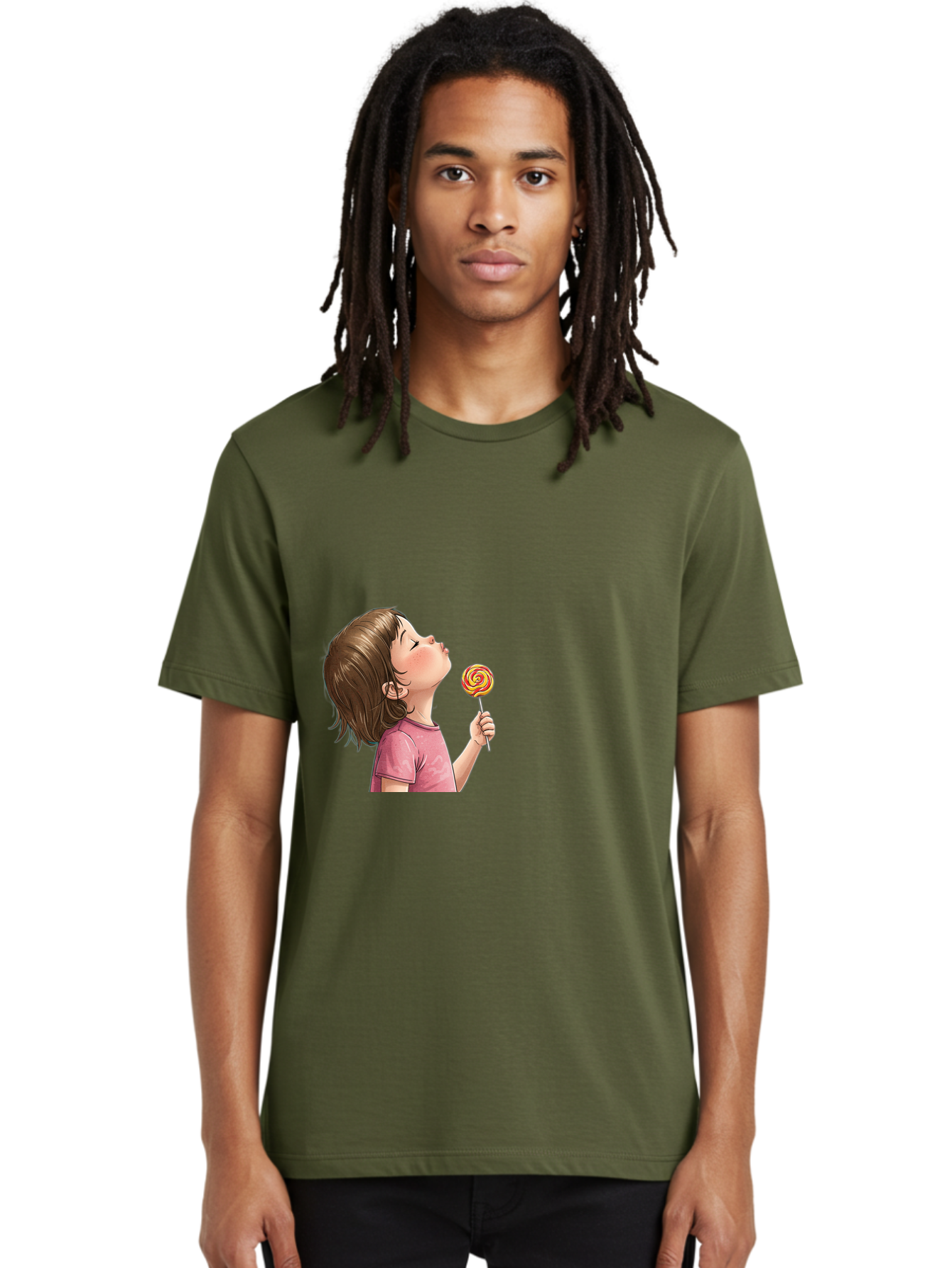 Girl-With-Lollipop Men'S Graphic Tee, 100% Cotton, Comfortable Casual Summer Wear, Machine Washable, Vintage Camera, Old Camera, Antique Camera, Black Camera, Classic Photography, Photography Equipment, Nostalgic Device, Film Camera, Bak691