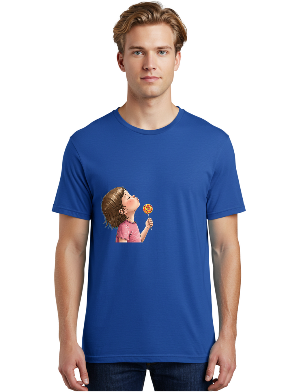 Girl-With-Lollipop Men'S Graphic Tee, 100% Cotton, Comfortable Casual Summer Wear, Machine Washable, Vintage Camera, Old Camera, Antique Camera, Black Camera, Classic Photography, Photography Equipment, Nostalgic Device, Film Camera, Bak691