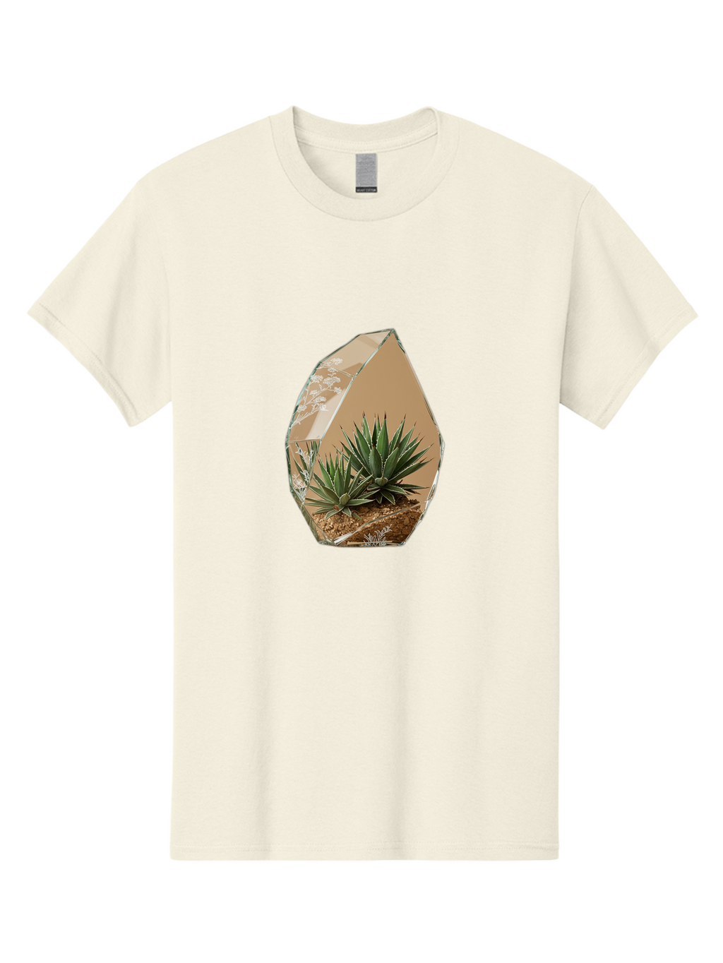 Glass-Terrarium-With-Succulents Men'S Graphic Tee, 100% Cotton, Comfortable Casual Summer Wear, Machine Washable, Vintage Camera, Old Camera, Antique Camera, Black Camera, Classic Photography, Photography Equipment, Nostalgic Device, Bak693