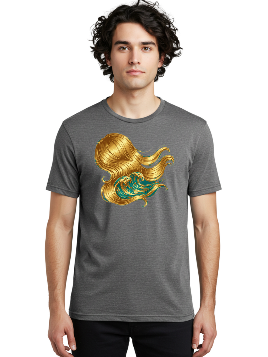 Golden-Wave Men'S Graphic Tee, 100% Cotton, Comfortable Casual Summer Wear, Machine Washable, Vintage Camera, Old Camera, Antique Camera, Black Camera, Classic Photography, Photography Equipment, Nostalgic Device, Film Camera, Camera Art Bak709