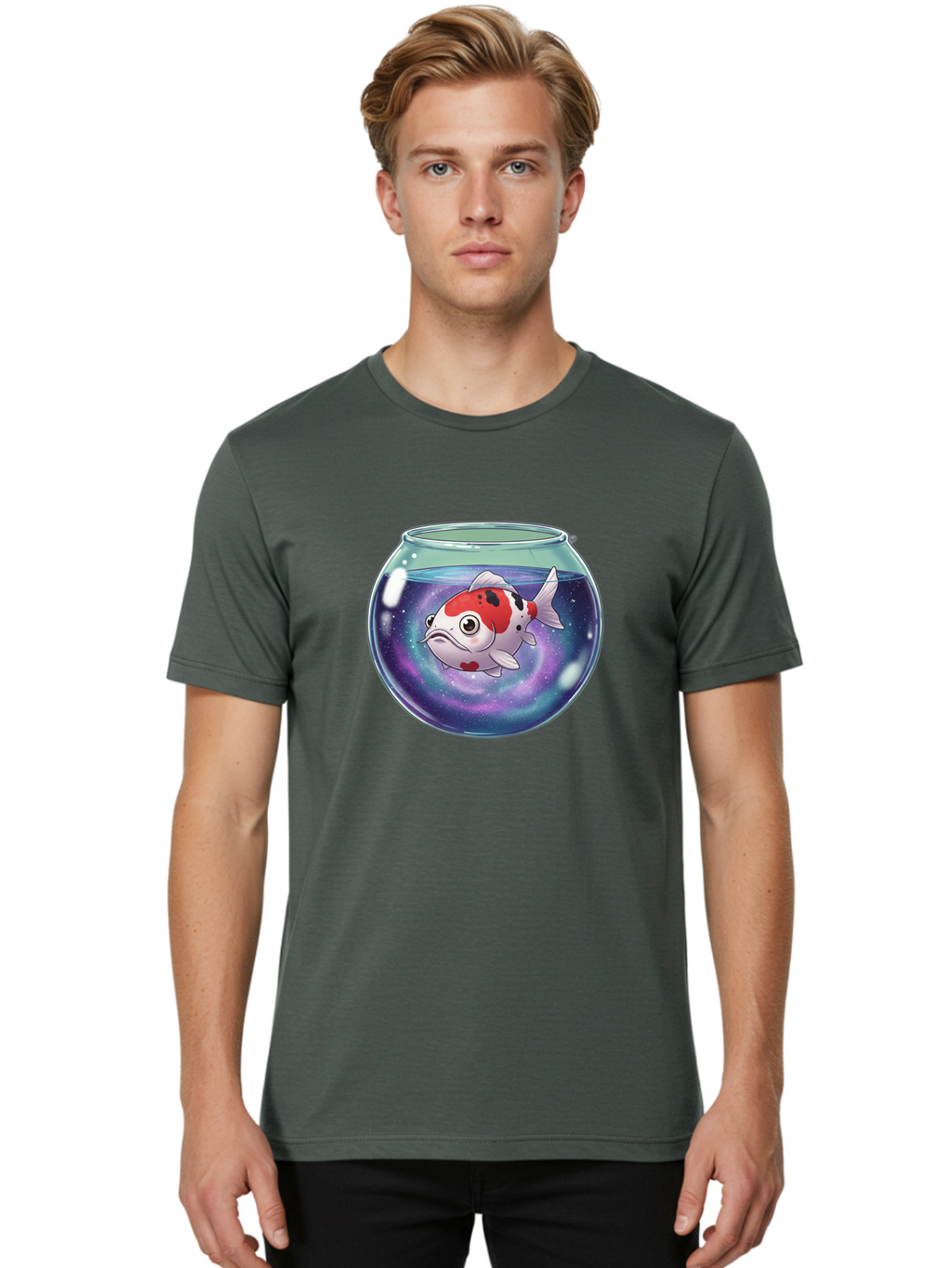 Goldfish-In-Fishbowl Men'S Graphic Tee, 100% Cotton, Comfortable Casual Summer Wear, Machine Washable, Vintage Camera, Old Camera, Antique Camera, Black Camera, Classic Photography, Photography Equipment, Nostalgic Device, Film Camera, Bak710