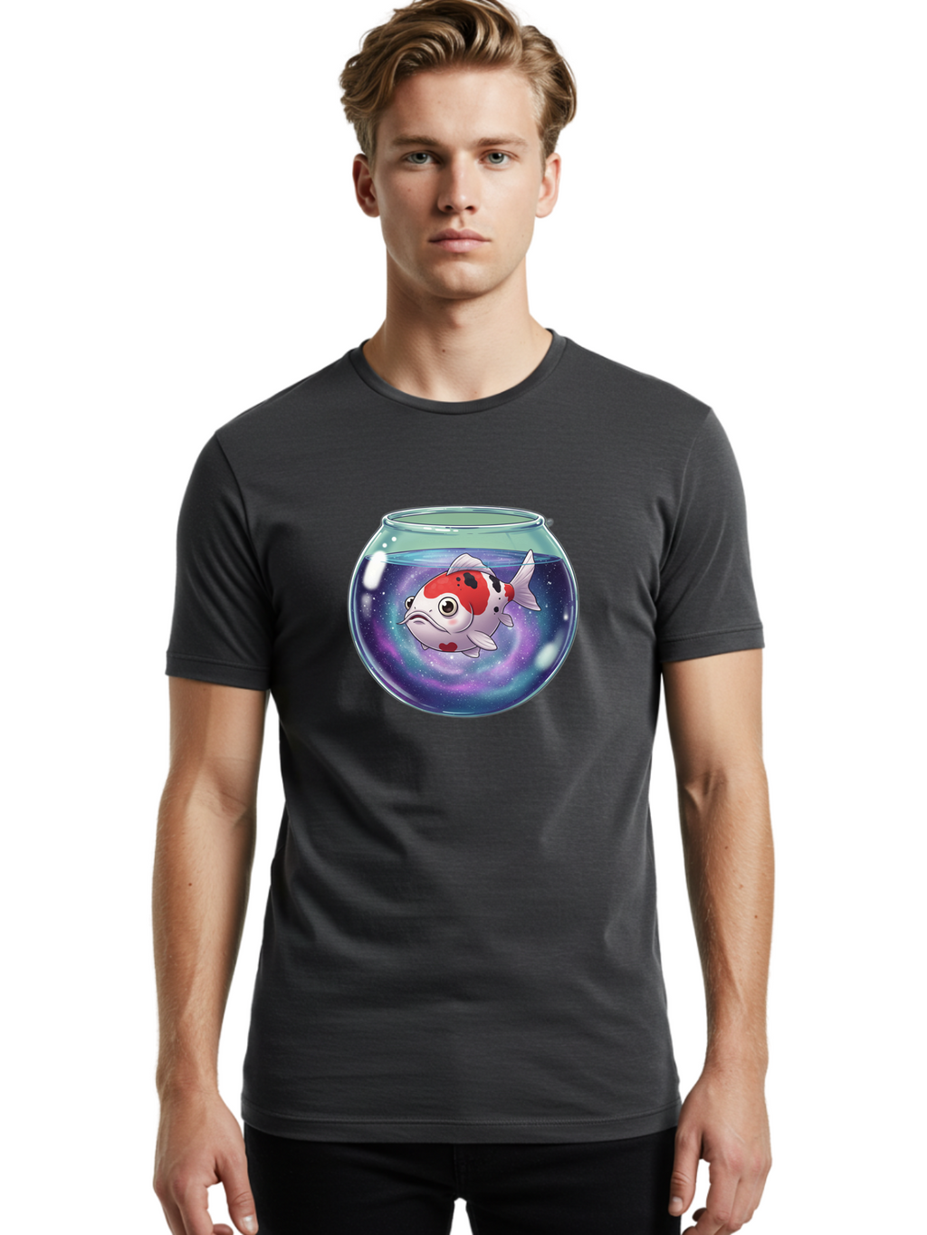 Goldfish-In-Fishbowl Men'S Graphic Tee, 100% Cotton, Comfortable Casual Summer Wear, Machine Washable, Vintage Camera, Old Camera, Antique Camera, Black Camera, Classic Photography, Photography Equipment, Nostalgic Device, Film Camera, Bak710
