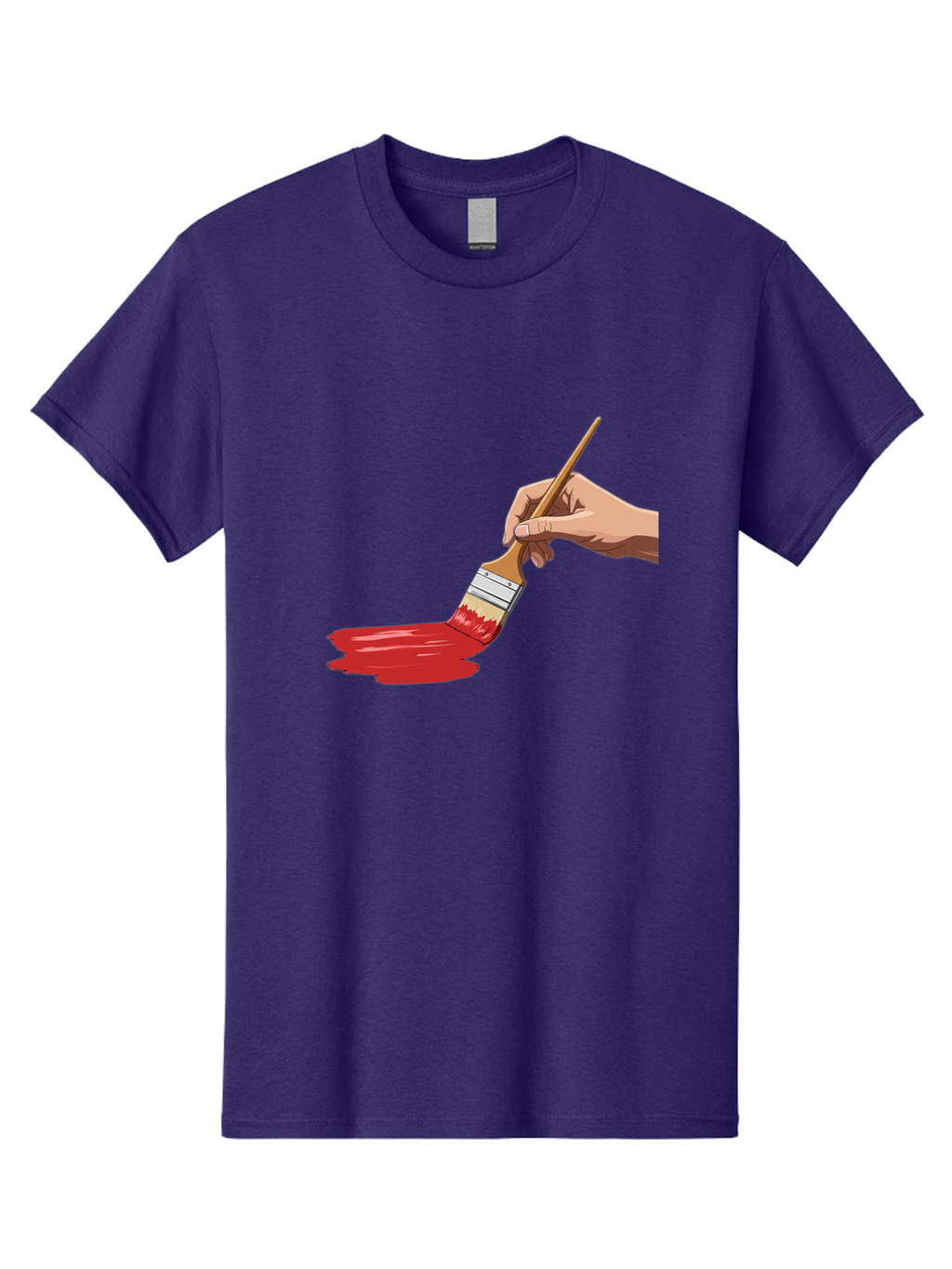 Hand-Painting-With-Red-Paint Men'S Graphic Tee, 100% Cotton, Comfortable Casual Summer Wear, Machine Washable, Vintage Camera, Old Camera, Antique Camera, Black Camera, Classic Photography, Photography Equipment, Nostalgic Device, Film Camera, Bak718