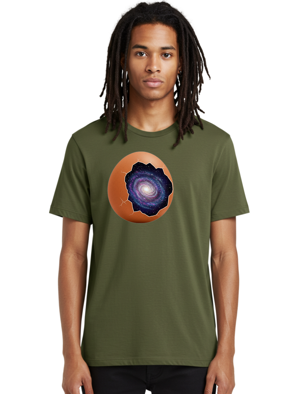 Hatching-Galaxy-1 Men'S Graphic Tee, 100% Cotton, Comfortable Casual Summer Wear, Machine Washable, Vintage Camera, Old Camera, Antique Camera, Black Camera, Classic Photography, Photography Equipment, Nostalgic Device, Film Camera, Camera Art Bak719