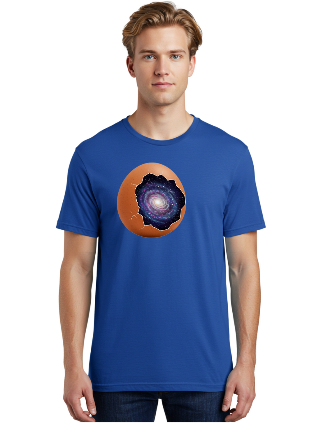 Hatching-Galaxy-1 Men'S Graphic Tee, 100% Cotton, Comfortable Casual Summer Wear, Machine Washable, Vintage Camera, Old Camera, Antique Camera, Black Camera, Classic Photography, Photography Equipment, Nostalgic Device, Film Camera, Camera Art Bak719