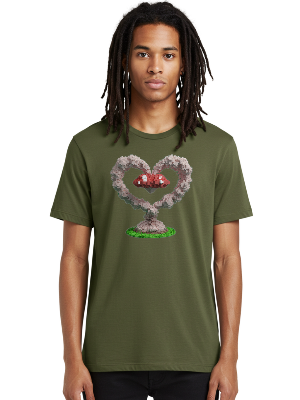 Heart-Shaped-Red-Mushrooms Men'S Graphic Tee, 100% Cotton, Comfortable Casual Summer Wear, Machine Washable, Vintage Camera, Old Camera, Antique Camera, Black Camera, Classic Photography, Photography Equipment, Nostalgic Device, Film Camera, Bak721
