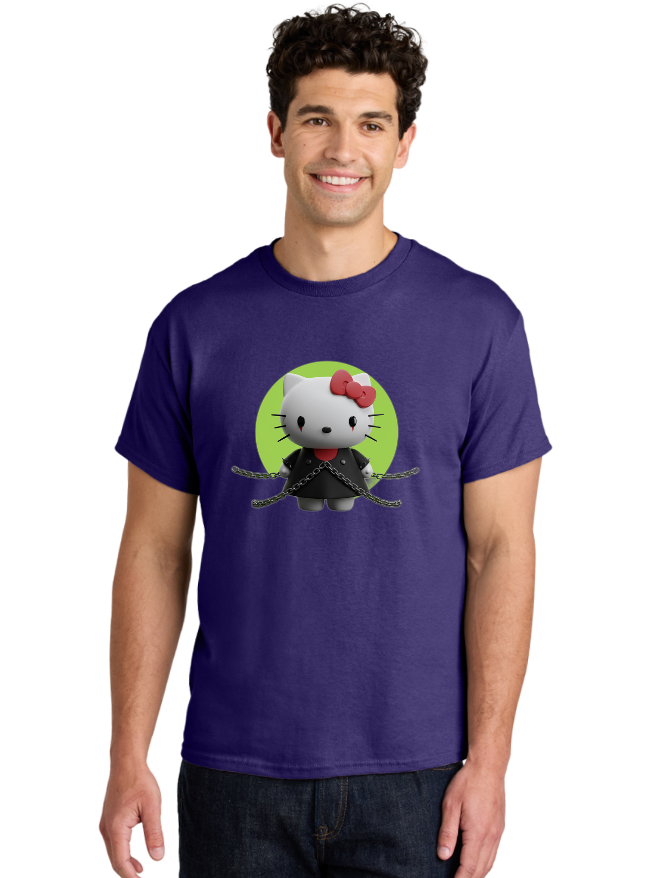 Hello-Kitty-1 Men'S Graphic Tee, 100% Cotton, Comfortable Casual Summer Wear, Machine Washable, Vintage Camera, Old Camera, Antique Camera, Black Camera, Classic Photography, Photography Equipment, Nostalgic Device, Film Camera, Camera Art Bak723