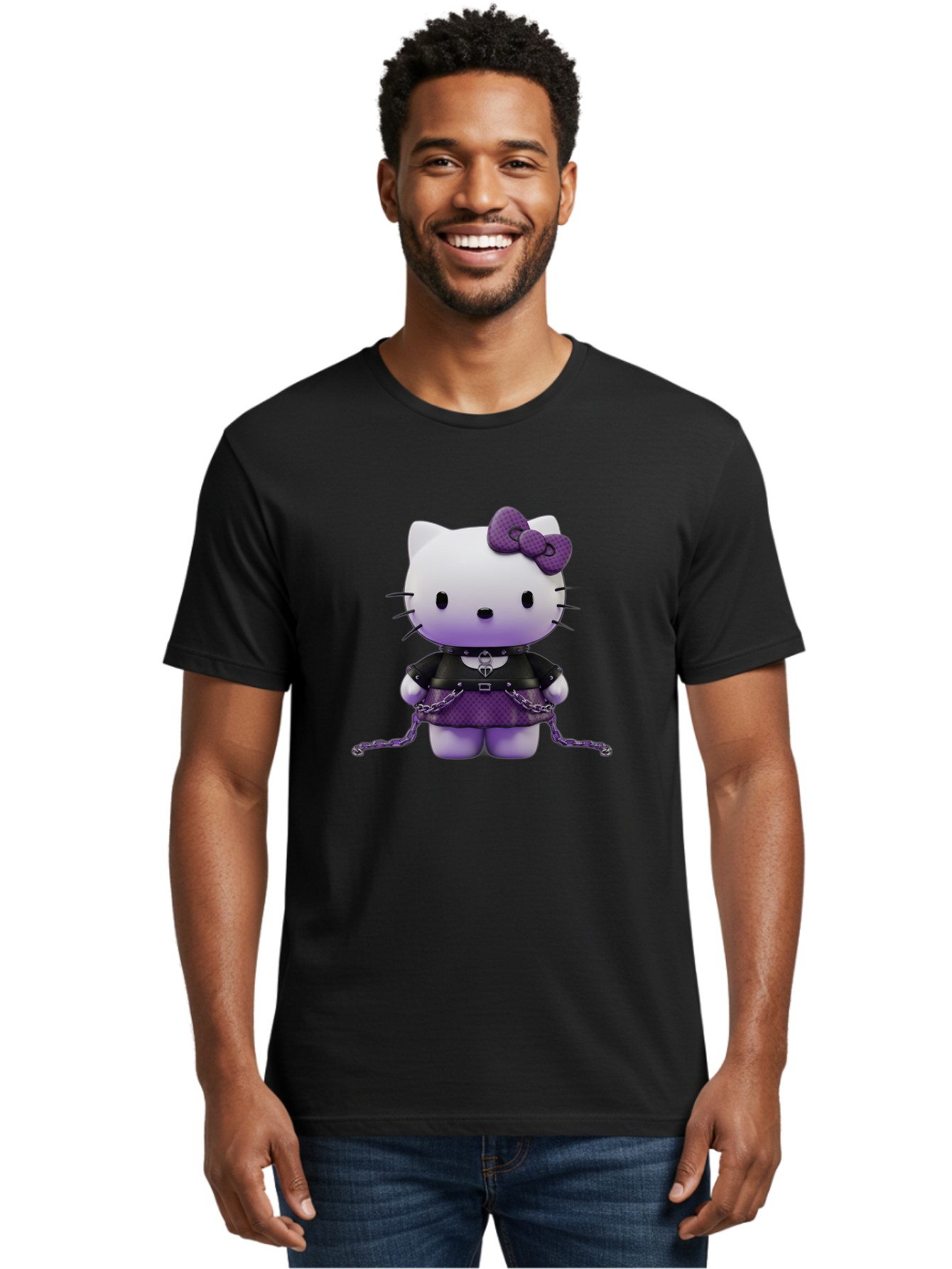 Hello-Kitty Men'S Graphic Tee, 100% Cotton, Comfortable Casual Summer Wear, Machine Washable, Vintage Camera, Old Camera, Antique Camera, Black Camera, Classic Photography, Photography Equipment, Nostalgic Device, Film Camera, Camera Art Bak726