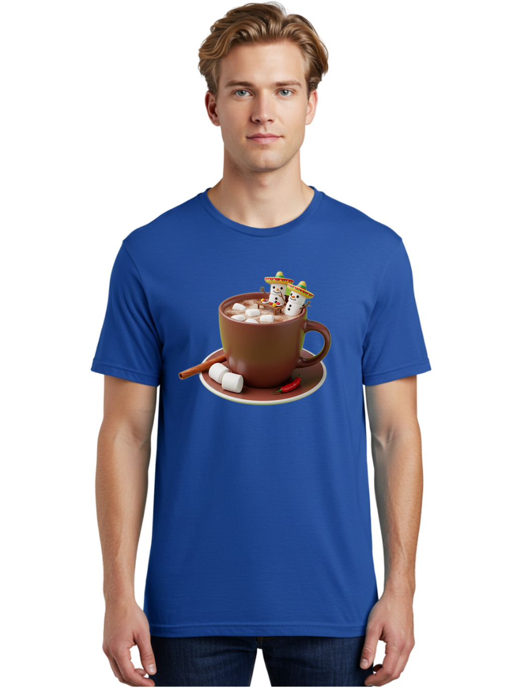 Hot-Chocolate-1 Men'S Graphic Tee, 100% Cotton, Comfortable Casual Summer Wear, Machine Washable, Vintage Camera, Old Camera, Antique Camera, Black Camera, Classic Photography, Photography Equipment, Nostalgic Device, Film Camera, Camera Art Bak728