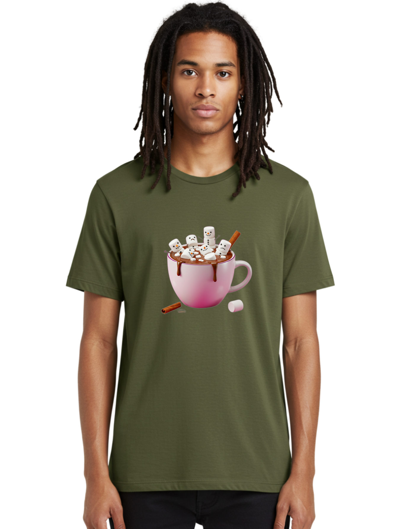Hot-Chocolate Men'S Graphic Tee, 100% Cotton, Comfortable Casual Summer Wear, Machine Washable, Vintage Camera, Old Camera, Antique Camera, Black Camera, Classic Photography, Photography Equipment, Nostalgic Device, Film Camera, Camera Art Bak735