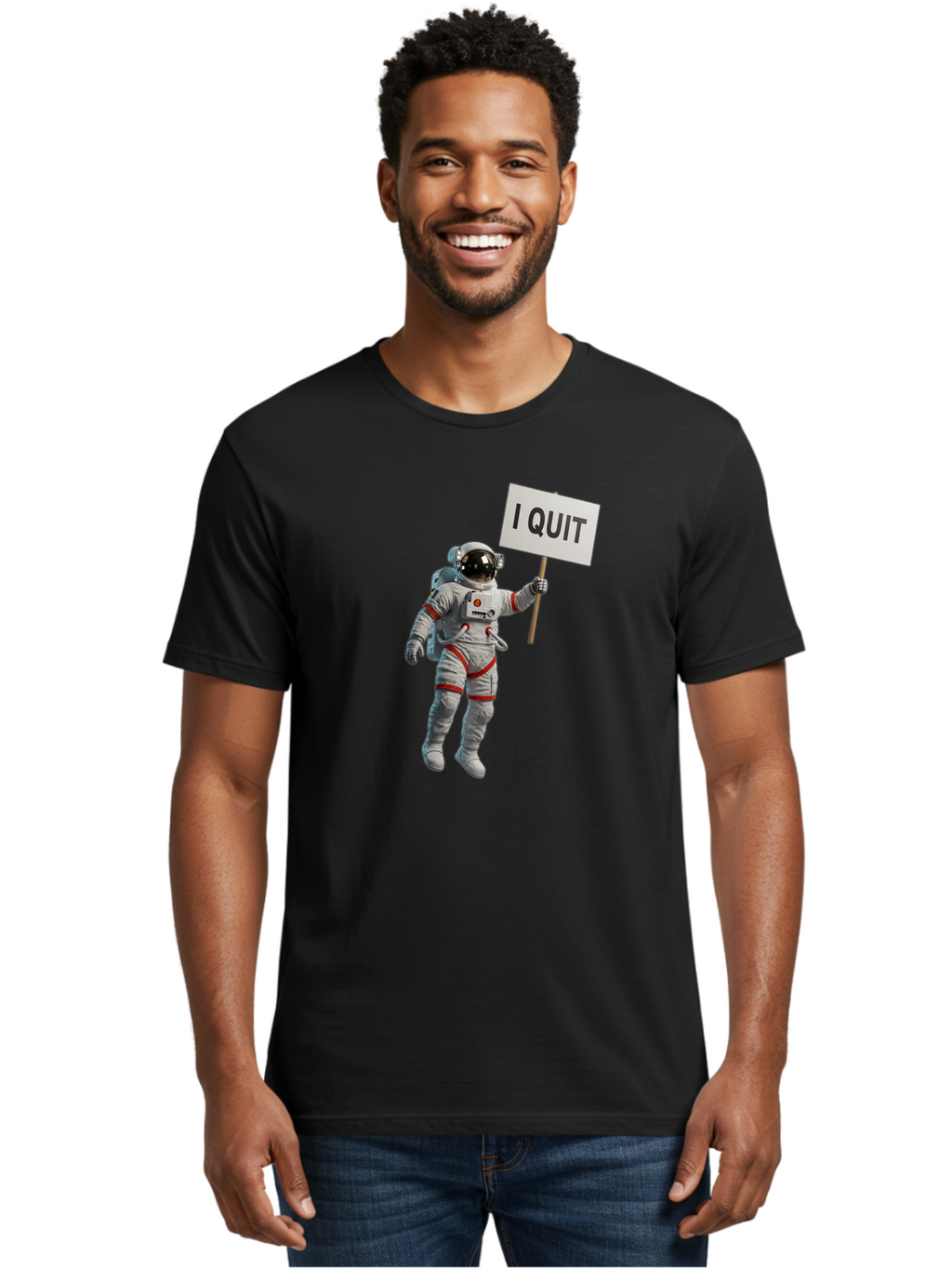 I-Quit-2 Men'S Graphic Tee, 100% Cotton, Comfortable Casual Summer Wear, Machine Washable, Vintage Camera, Old Camera, Antique Camera, Black Camera, Classic Photography, Photography Equipment, Nostalgic Device, Film Camera, Camera Art Bak742