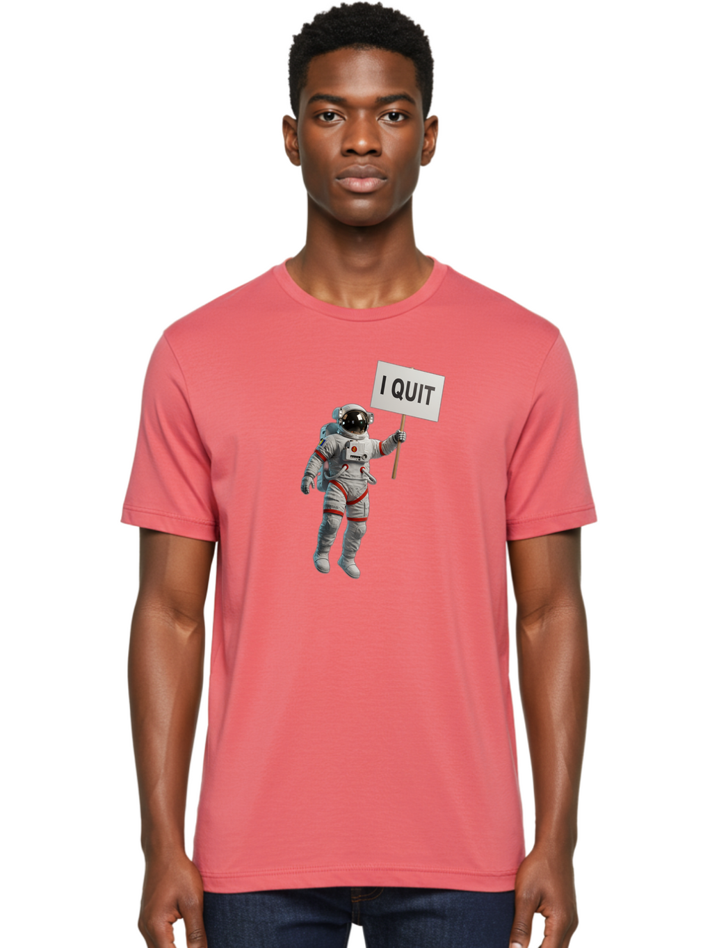 I-Quit-2 Men'S Graphic Tee, 100% Cotton, Comfortable Casual Summer Wear, Machine Washable, Vintage Camera, Old Camera, Antique Camera, Black Camera, Classic Photography, Photography Equipment, Nostalgic Device, Film Camera, Camera Art Bak742