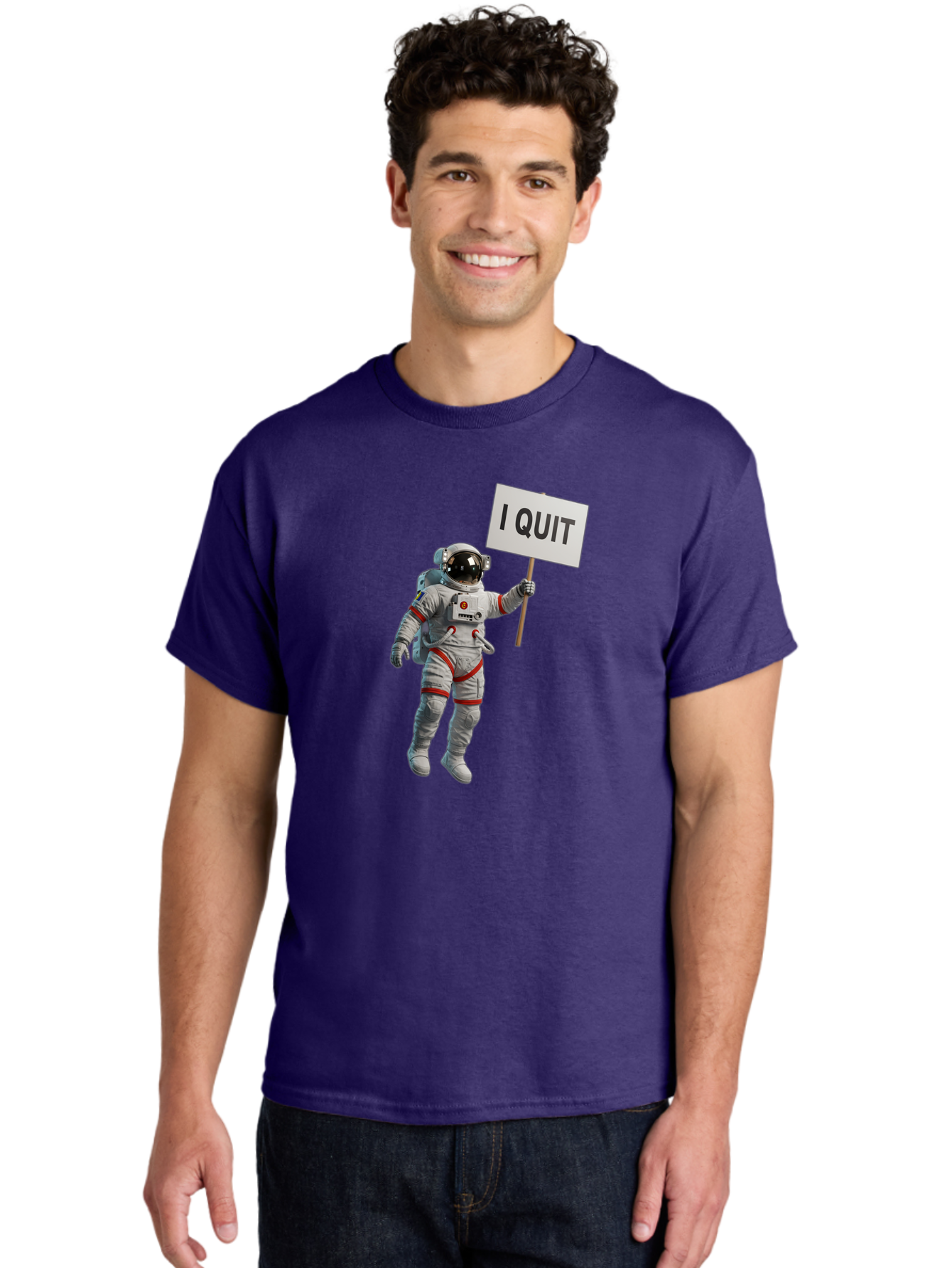 I-Quit-2 Men'S Graphic Tee, 100% Cotton, Comfortable Casual Summer Wear, Machine Washable, Vintage Camera, Old Camera, Antique Camera, Black Camera, Classic Photography, Photography Equipment, Nostalgic Device, Film Camera, Camera Art Bak742