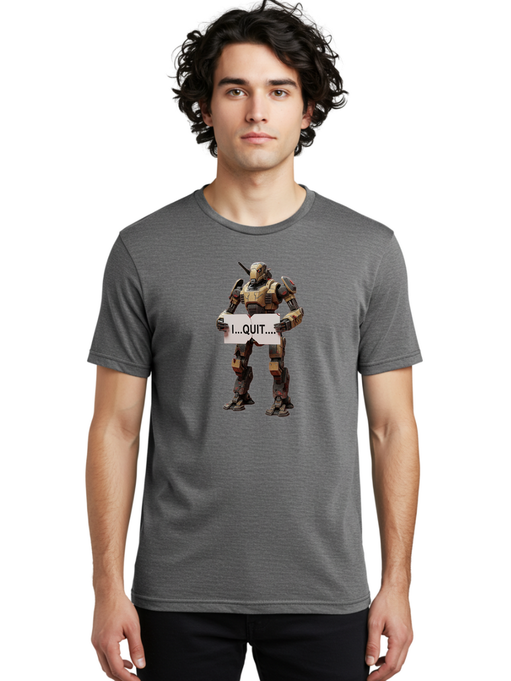 I-Quit Men'S Graphic Tee, 100% Cotton, Comfortable Casual Summer Wear, Machine Washable, Vintage Camera, Old Camera, Antique Camera, Black Camera, Classic Photography, Photography Equipment, Nostalgic Device, Film Camera, Camera Art Bak751