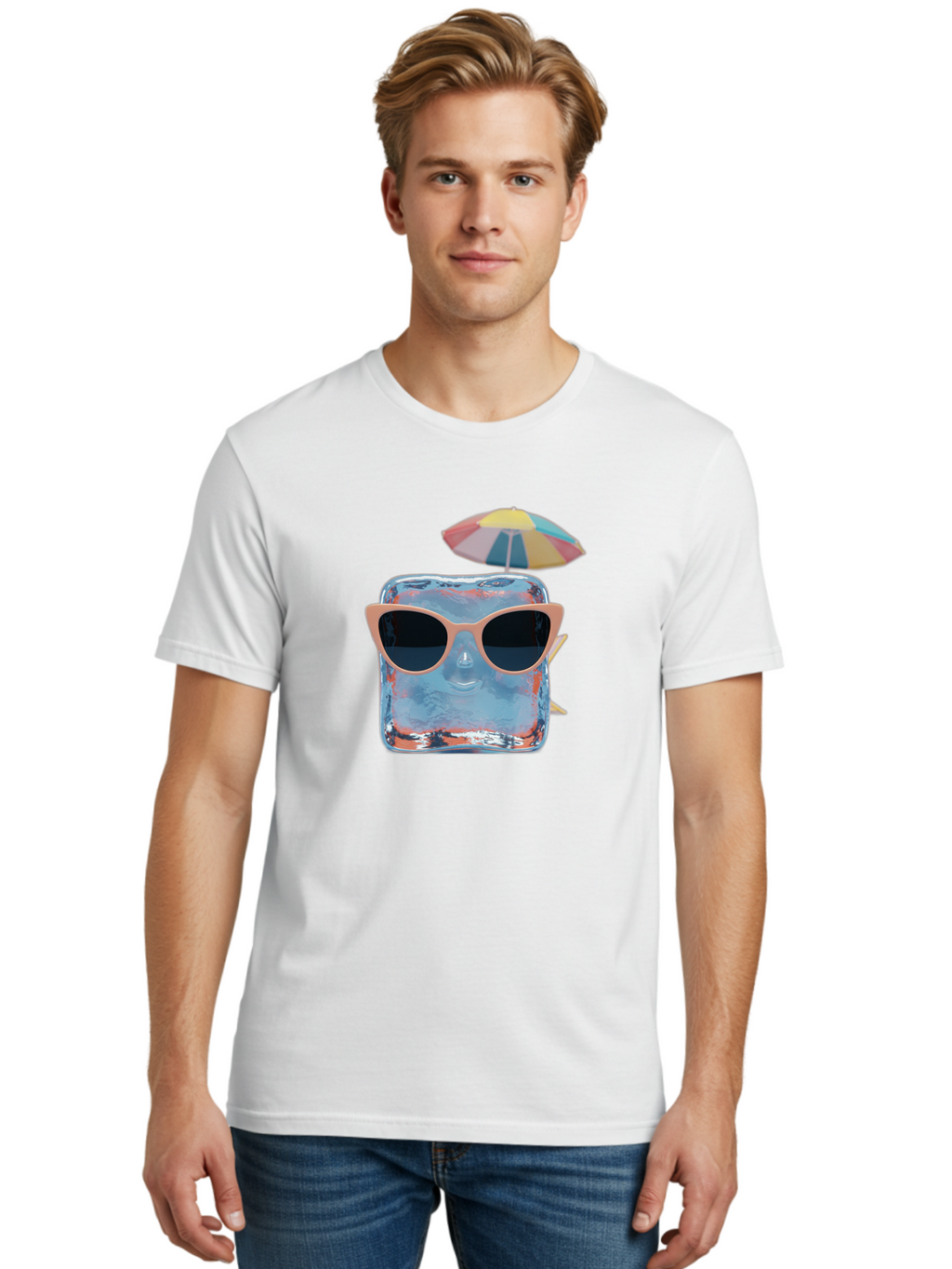 Ice-Cube-Sunglasses-1 Men'S Graphic Tee, 100% Cotton, Comfortable Casual Summer Wear, Machine Washable, Vintage Camera, Old Camera, Antique Camera, Black Camera, Classic Photography, Photography Equipment, Nostalgic Device, Film Camera, Bak756