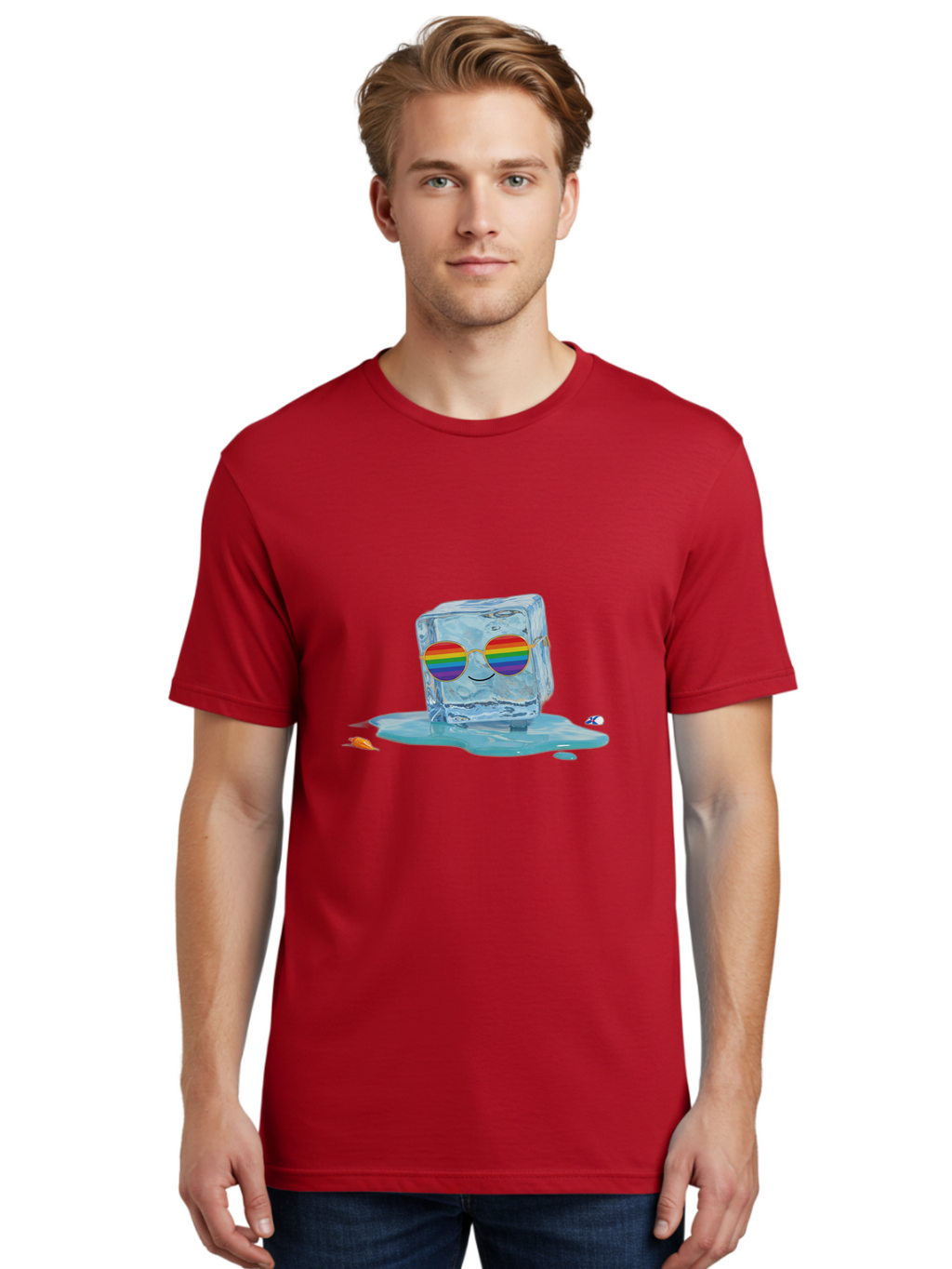 Ice-Cube-Sunglasses-2 Men'S Graphic Tee, 100% Cotton, Comfortable Casual Summer Wear, Machine Washable, Vintage Camera, Old Camera, Antique Camera, Black Camera, Classic Photography, Photography Equipment, Nostalgic Device, Film Camera, Bak757