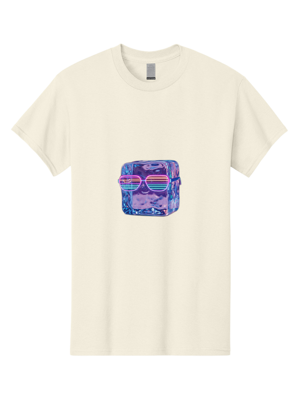 Ice-Cube-With-Sunglasses-1 Men'S Graphic Tee, 100% Cotton, Comfortable Casual Summer Wear, Machine Washable, Vintage Camera, Old Camera, Antique Camera, Black Camera, Classic Photography, Photography Equipment, Nostalgic Device, Film Camera, Bak762