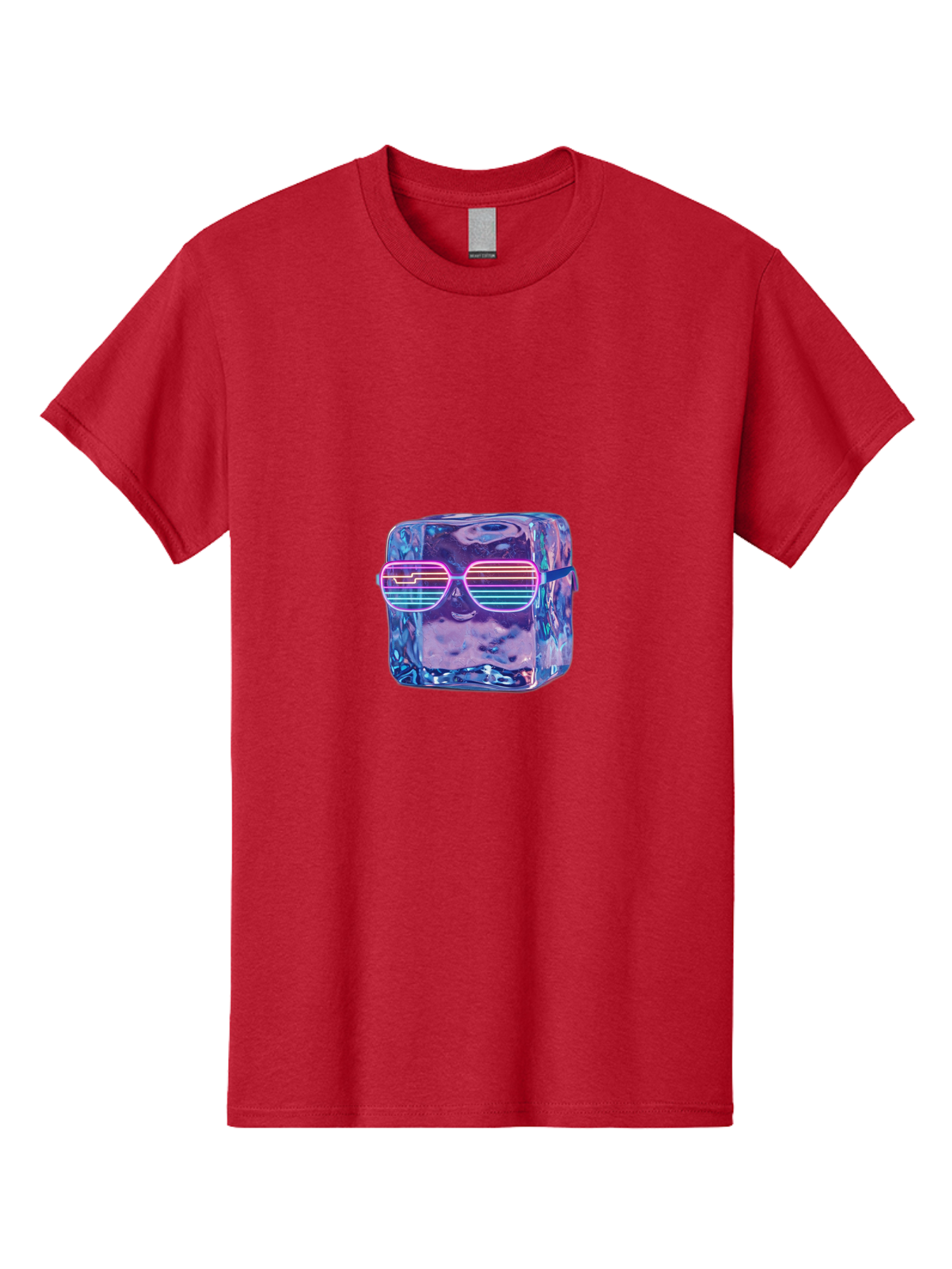 Ice-Cube-With-Sunglasses-1 Men'S Graphic Tee, 100% Cotton, Comfortable Casual Summer Wear, Machine Washable, Vintage Camera, Old Camera, Antique Camera, Black Camera, Classic Photography, Photography Equipment, Nostalgic Device, Film Camera, Bak762