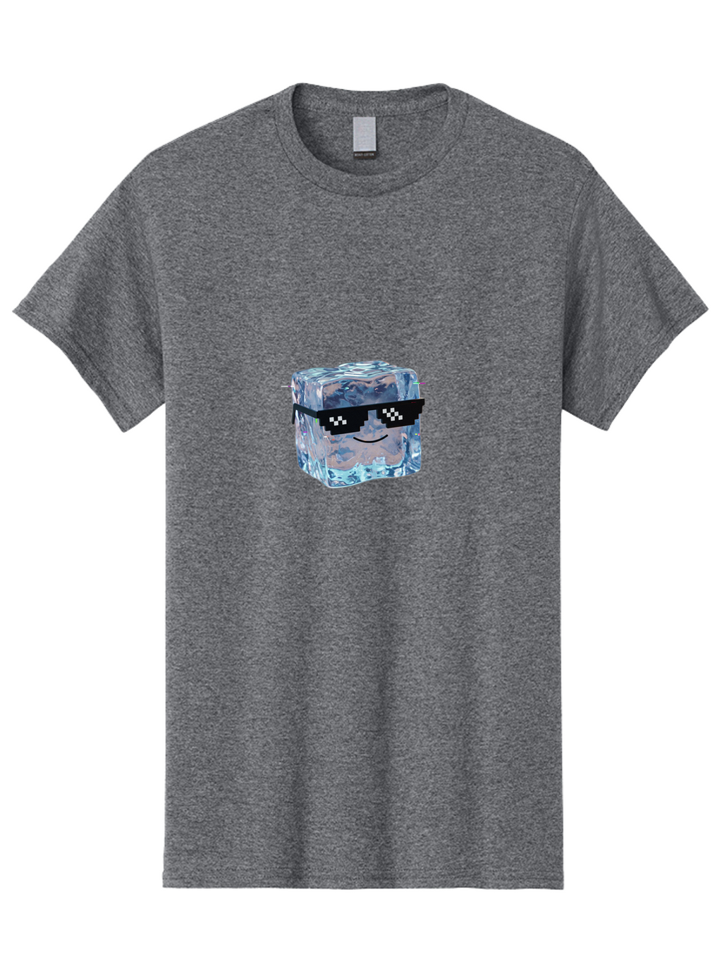 Ice-Cube-With-Thumbs-Up Men'S Graphic Tee, 100% Cotton, Comfortable Casual Summer Wear, Machine Washable, Vintage Camera, Old Camera, Antique Camera, Black Camera, Classic Photography, Photography Equipment, Nostalgic Device, Film Camera, Bak766