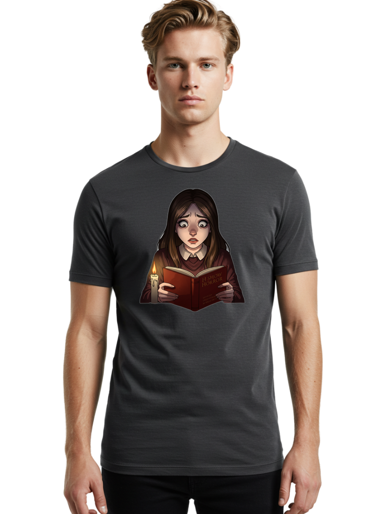 It-Show-Horror Men'S Graphic Tee, 100% Cotton, Comfortable Casual Summer Wear, Machine Washable, Vintage Camera, Old Camera, Antique Camera, Black Camera, Classic Photography, Photography Equipment, Nostalgic Device, Film Camera, Camera Art Bak772