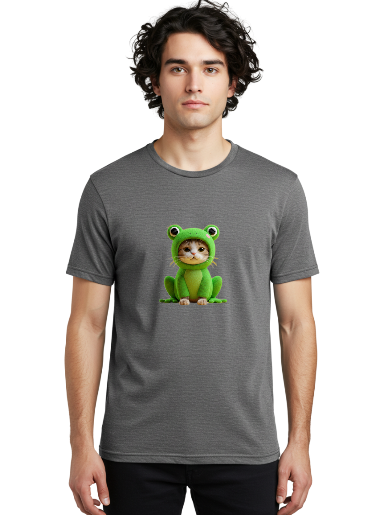 Kitty-Frog Men'S Graphic Tee, 100% Cotton, Comfortable Casual Summer Wear, Machine Washable, Vintage Camera, Old Camera, Antique Camera, Black Camera, Classic Photography, Photography Equipment, Nostalgic Device, Film Camera, Camera Art Bak778