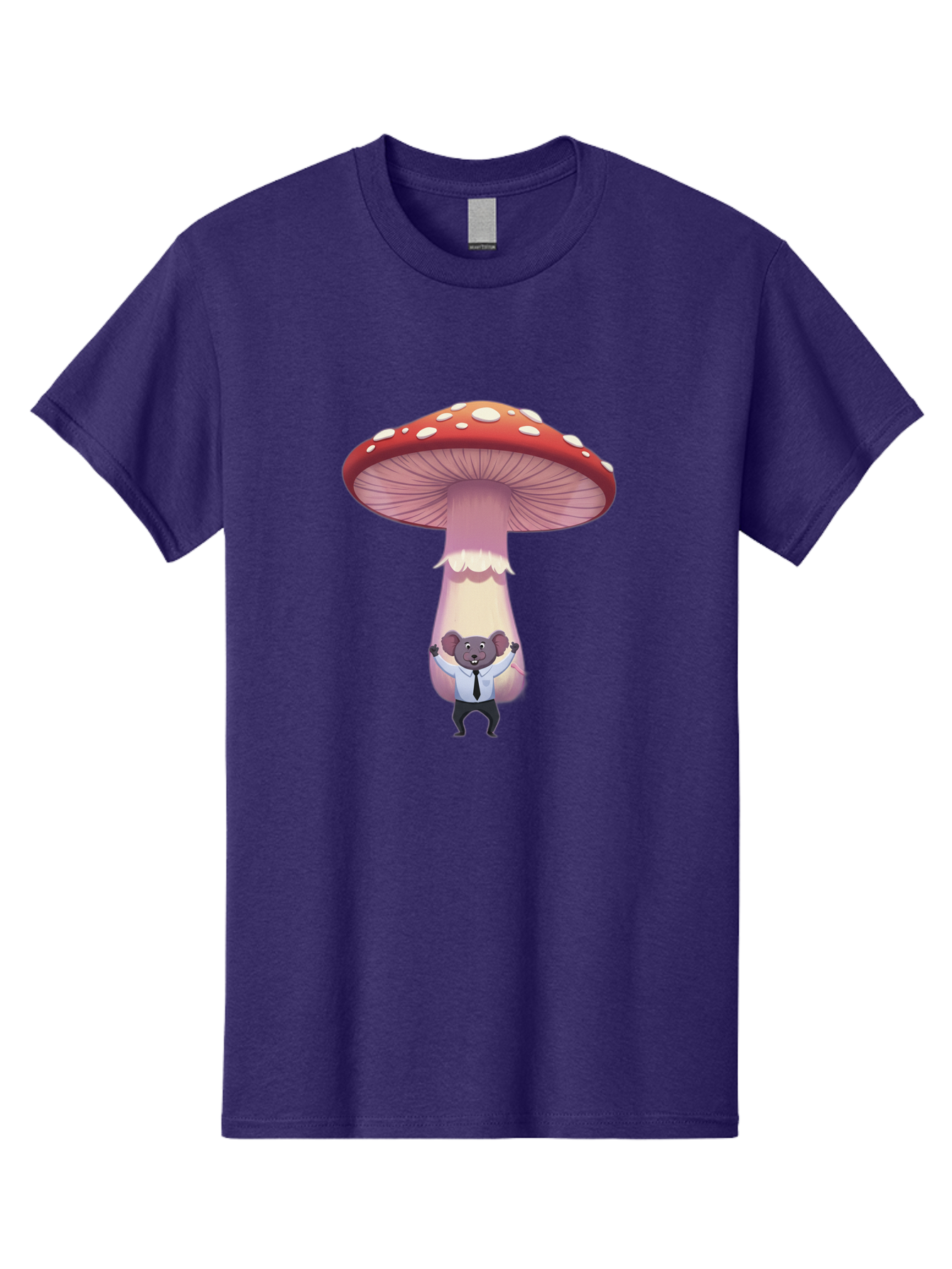 Koala-In-Mushroom Men'S Graphic Tee, 100% Cotton, Comfortable Casual Summer Wear, Machine Washable, Vintage Camera, Old Camera, Antique Camera, Black Camera, Classic Photography, Photography Equipment, Nostalgic Device, Film Camera, Camera Art Bak779