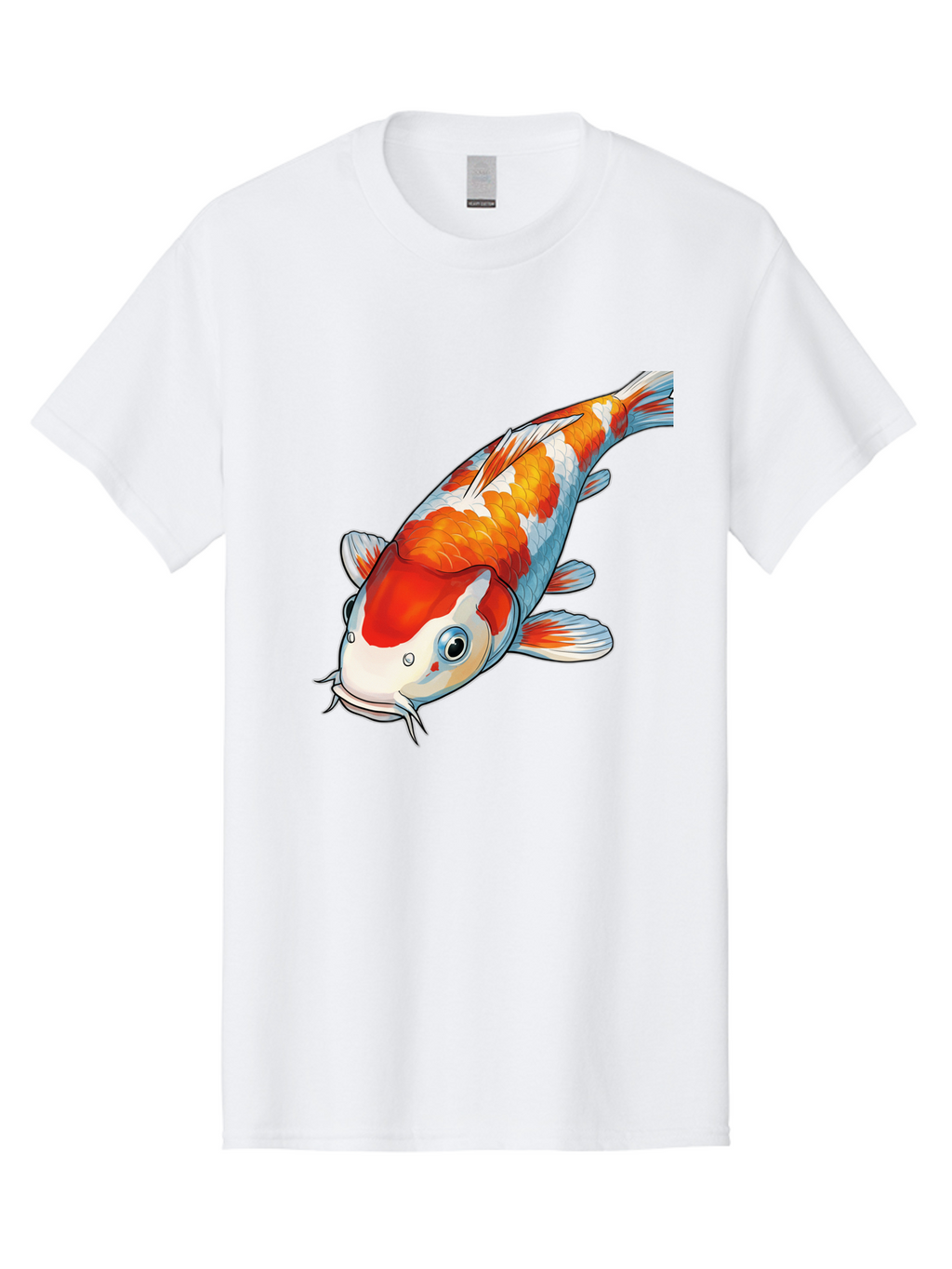 Koi-Fish-2 Men'S Graphic Tee, 100% Cotton, Comfortable Casual Summer Wear, Machine Washable, Vintage Camera, Old Camera, Antique Camera, Black Camera, Classic Photography, Photography Equipment, Nostalgic Device, Film Camera, Camera Art Bak782